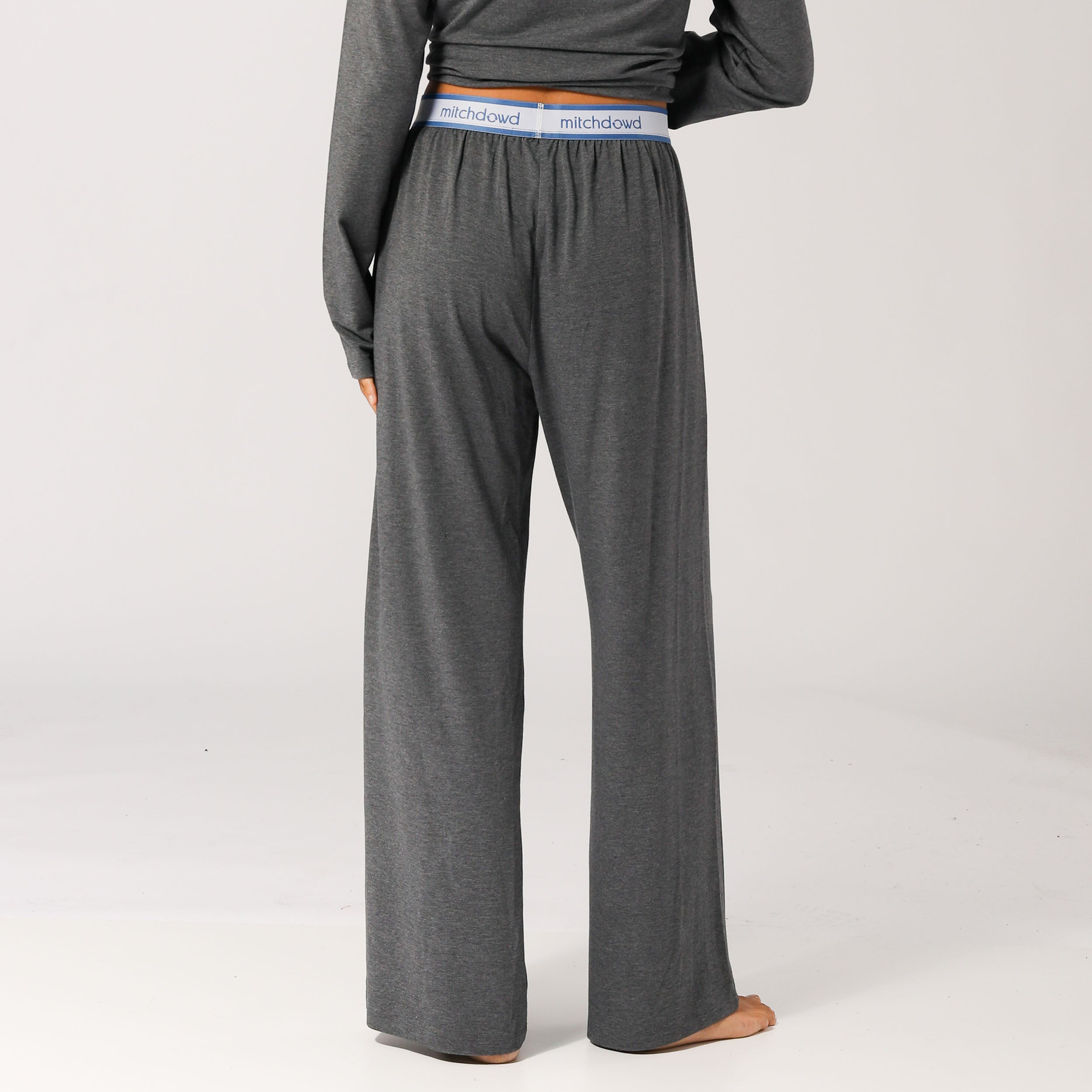 Women's Bamboo Knit Sleep Pants - Grey Marle