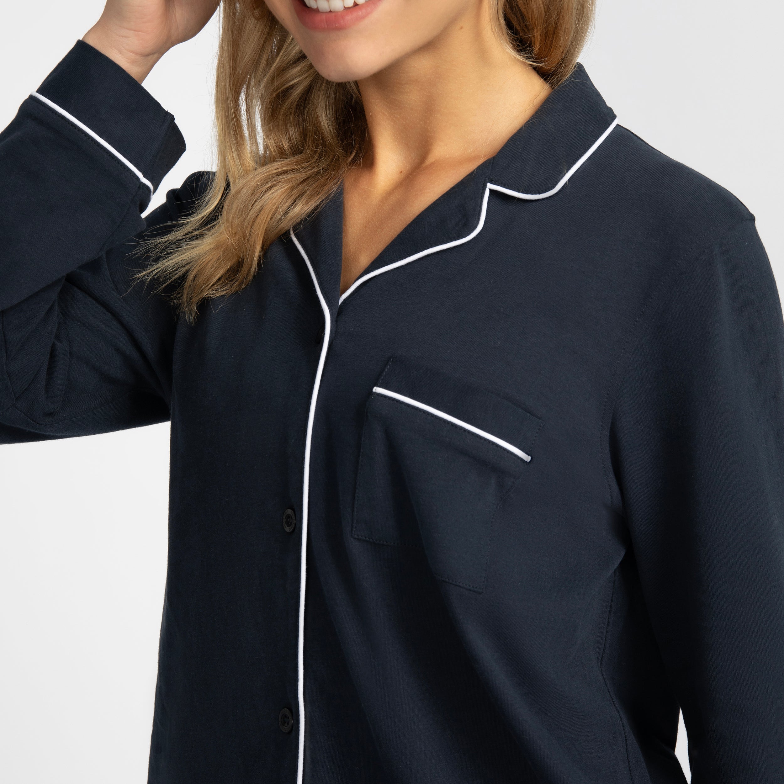 Womens Cotton Jersey Pyjama Set