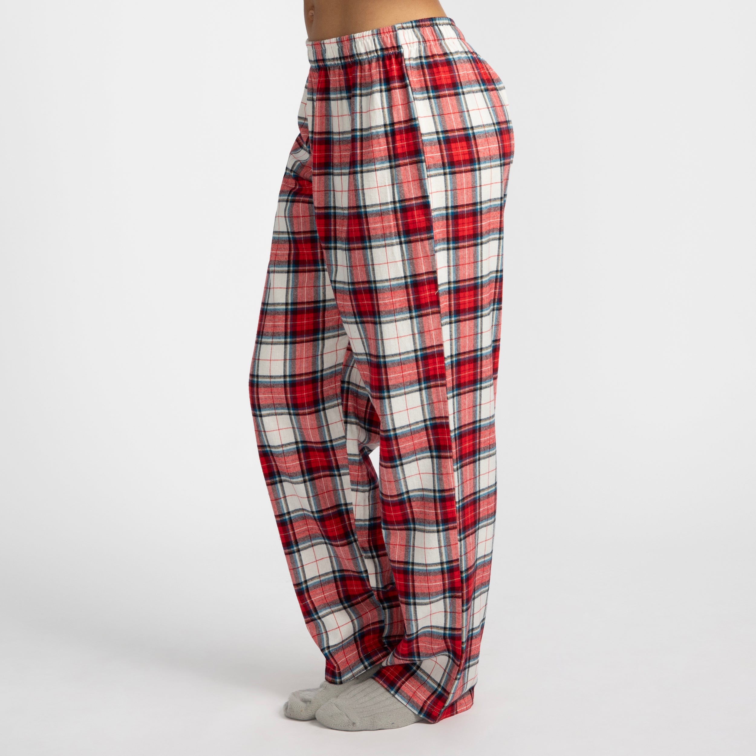 Women's Red Check Flannel Pyjama Pants