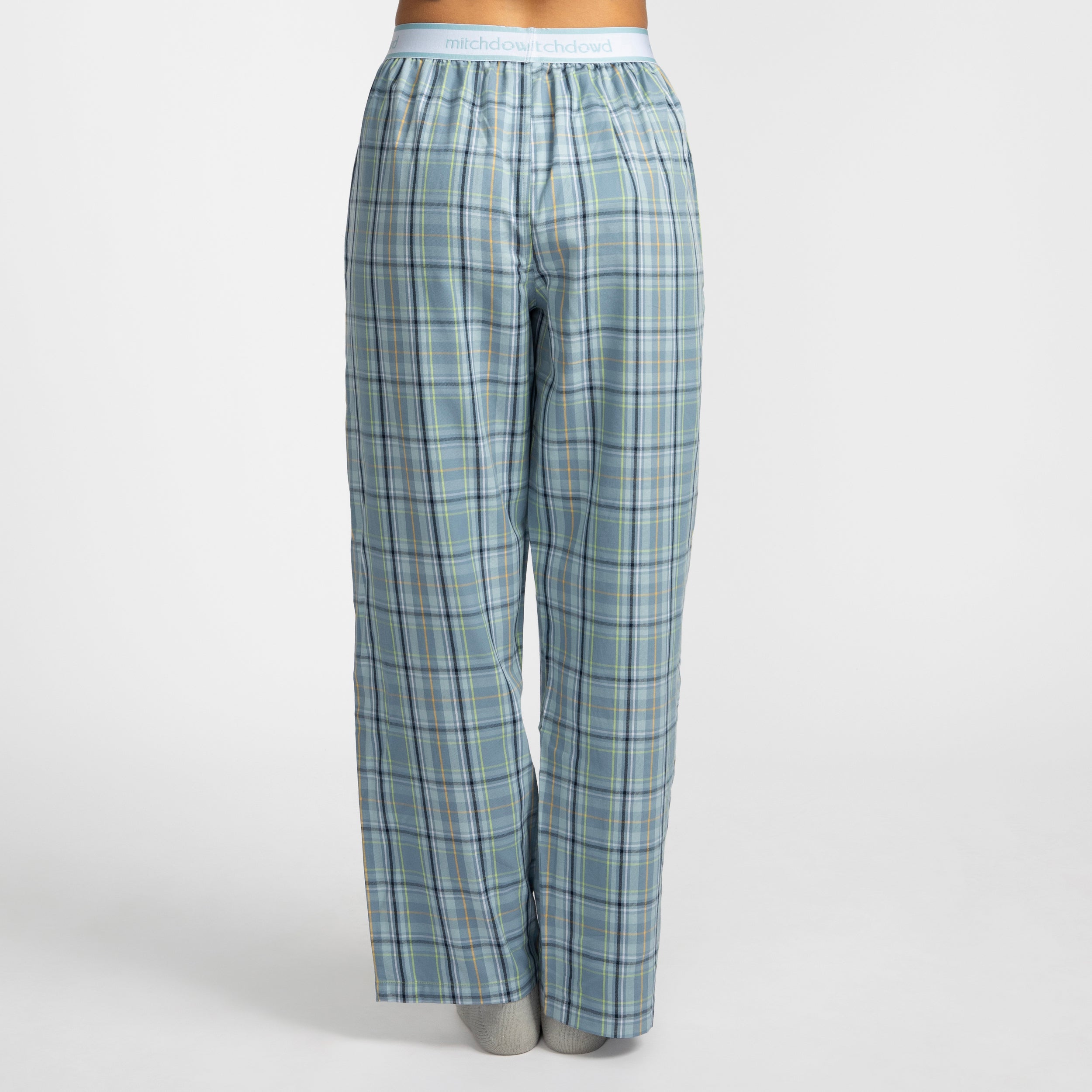 Women's Waves Check Pyjama Pant - Multi