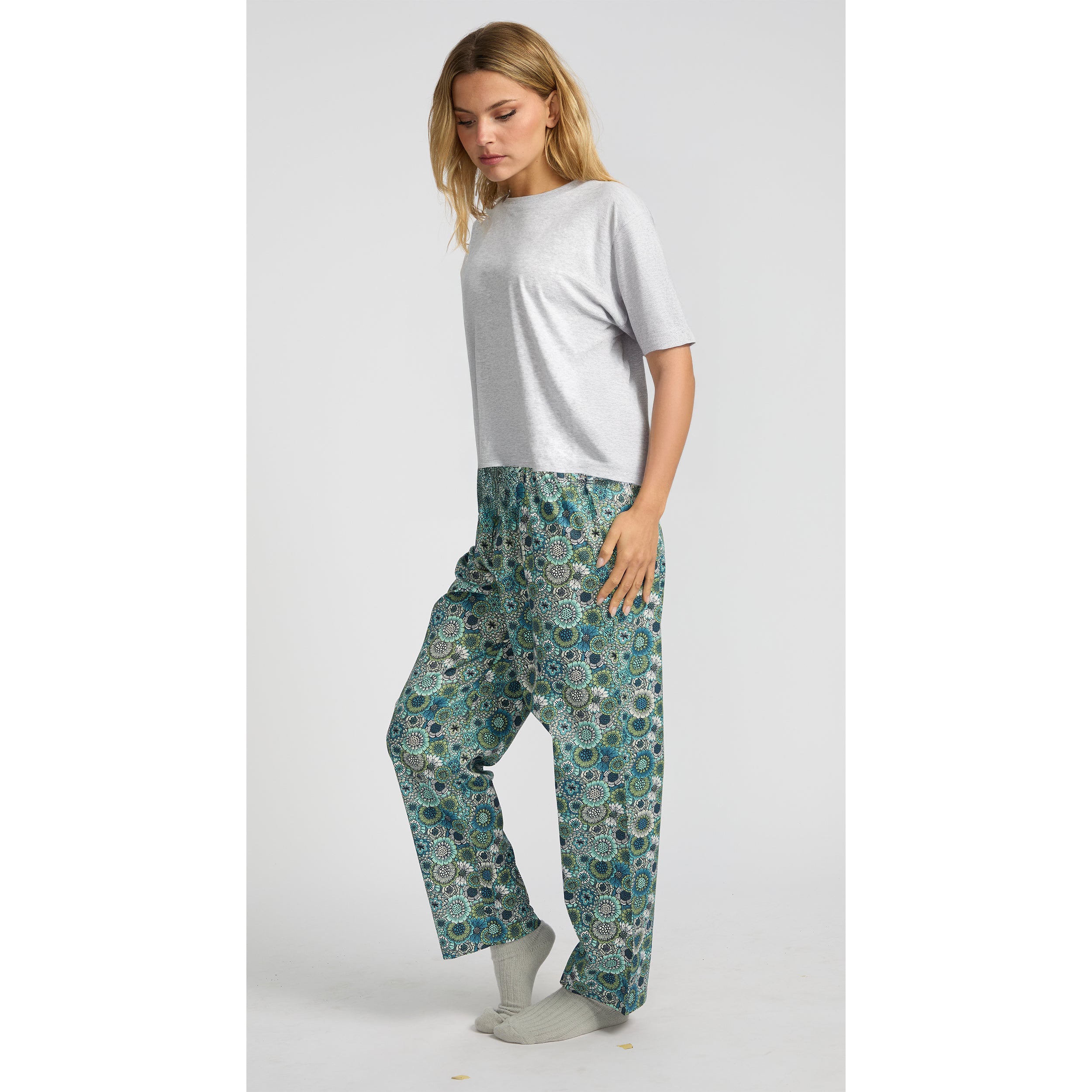 Women's Floral Pyjama Set