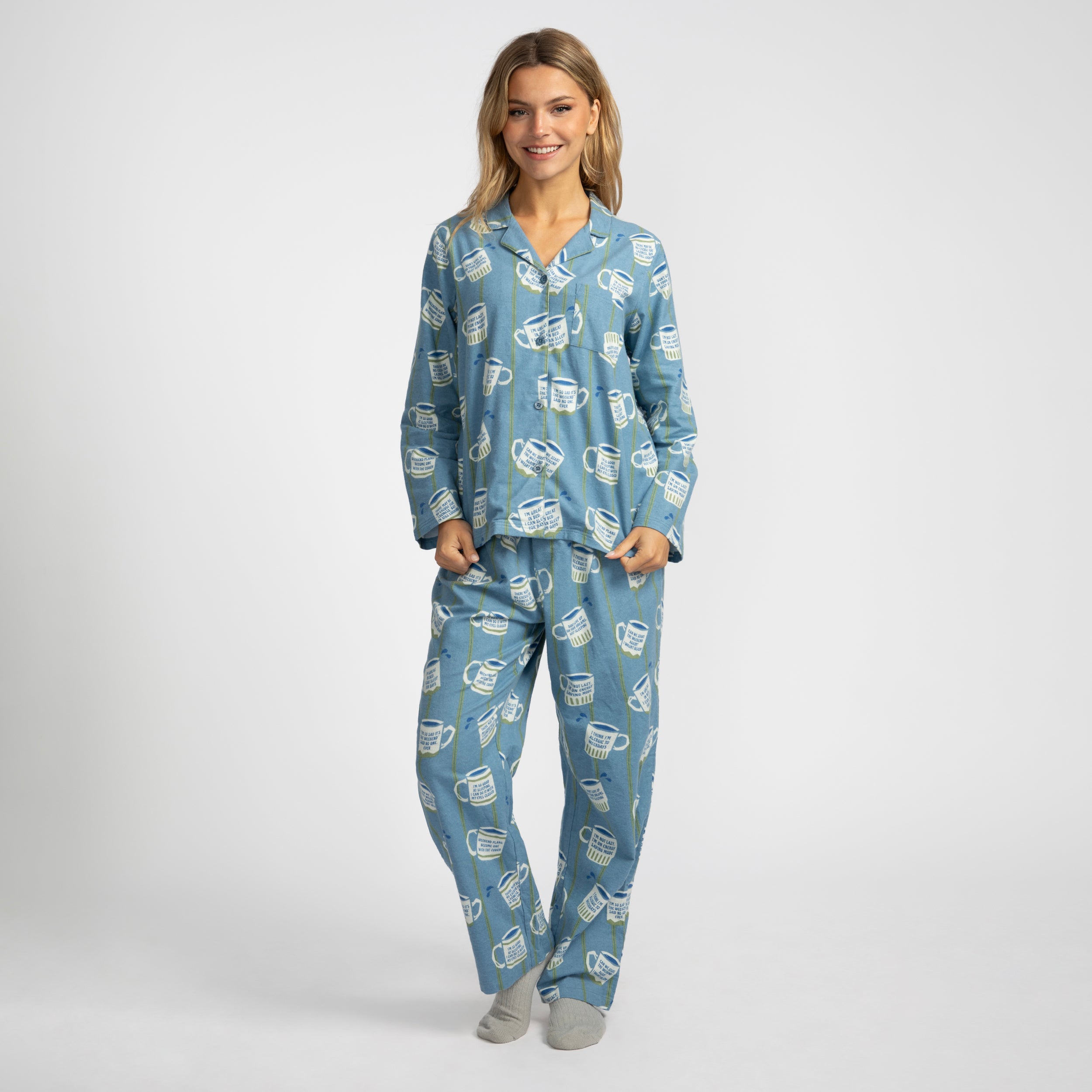 Women's Cuppa Joe Flannel Pyjama Pant