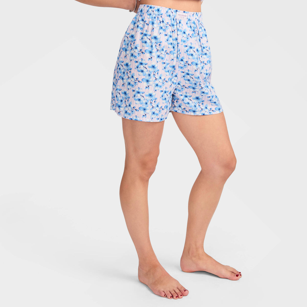 Mitchdowd Women's Blossom Bamboo Boxer Shorts