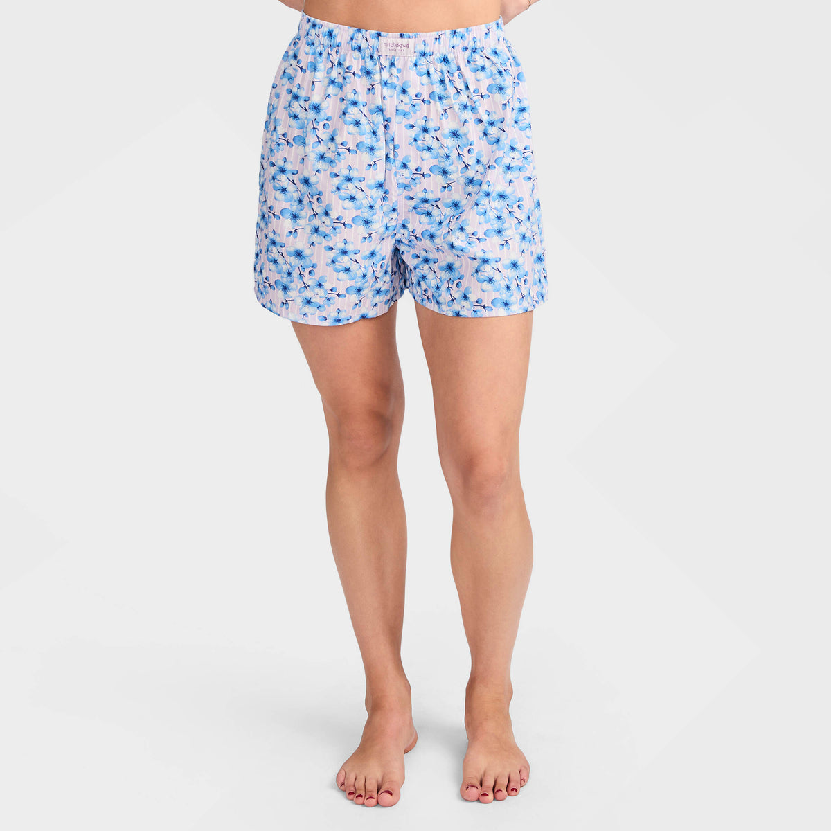 Mitchdowd Women's Blossom Bamboo Boxer Shorts