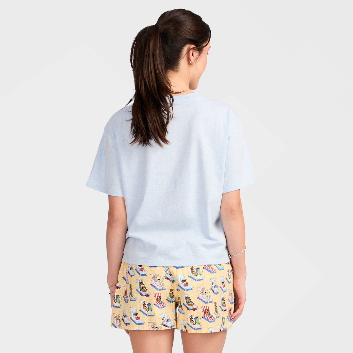Mitchdowd Women's Doggy Loungin Cotton Pyjama Set