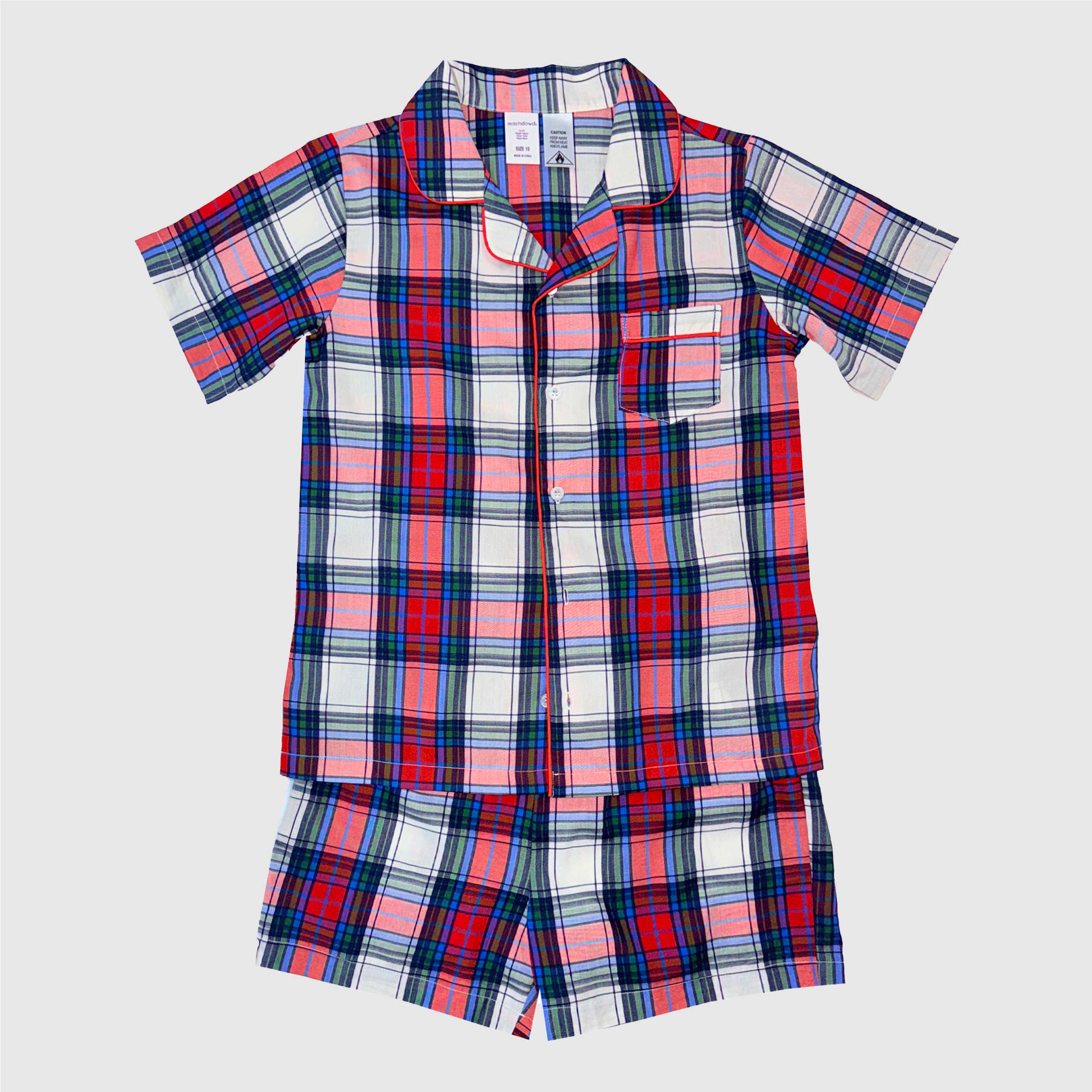 Mitchdowd Kids Bamboo Shirt and Boxer Shorts