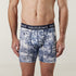 Men's Eco Magic Palms Recycled Repreve® Comfort Trunk 3 Pack - Navy & White