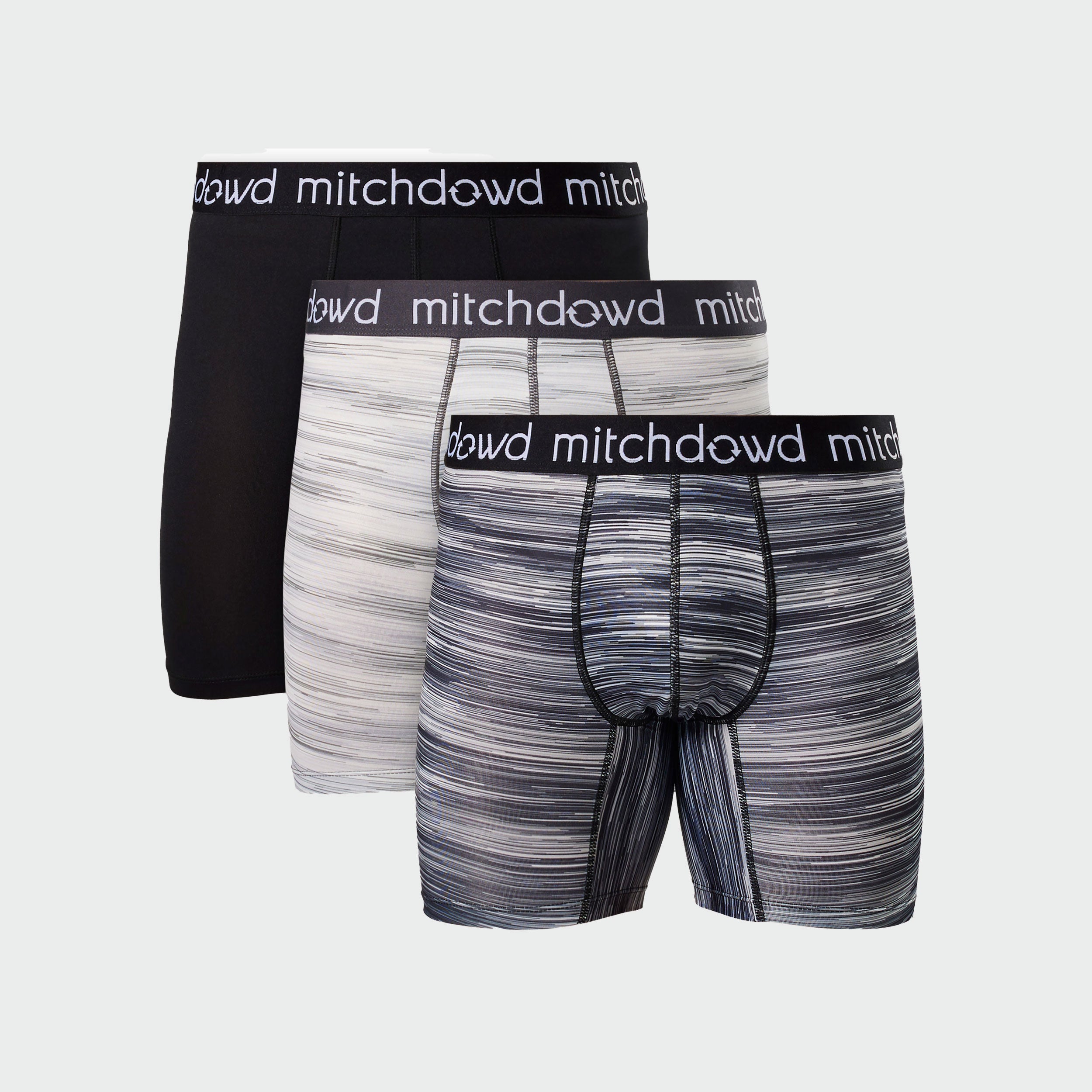 Men's Eco Micro Recycled Repreve® Comfort Trunk 3 Pack Model Image 1