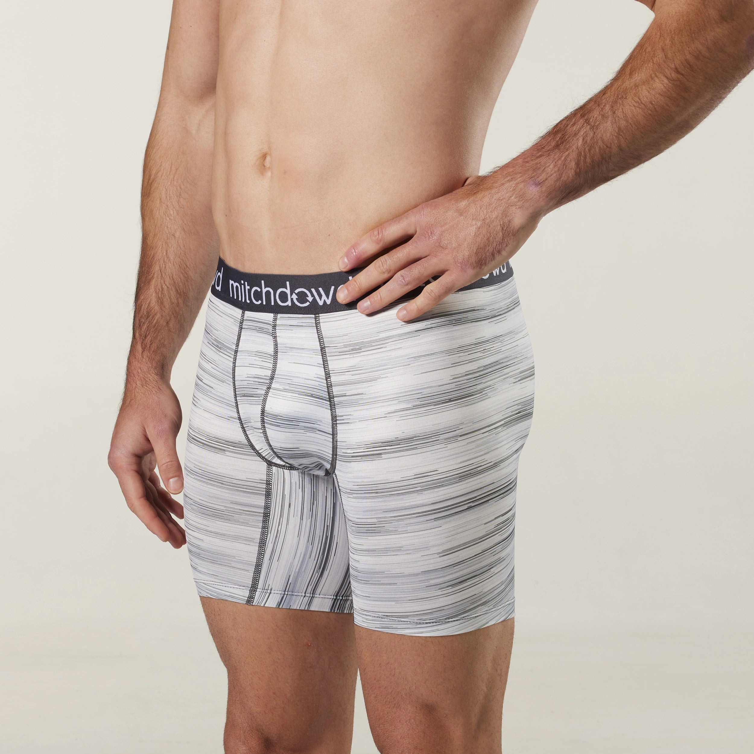 Men's Eco Micro Recycled Repreve® Comfort Trunk 3 Pack Model Image 3