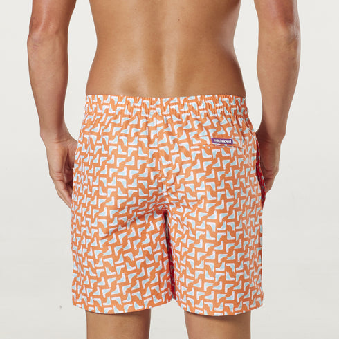 Men's Seagulls Repreve® Swim Shorts - Orange
