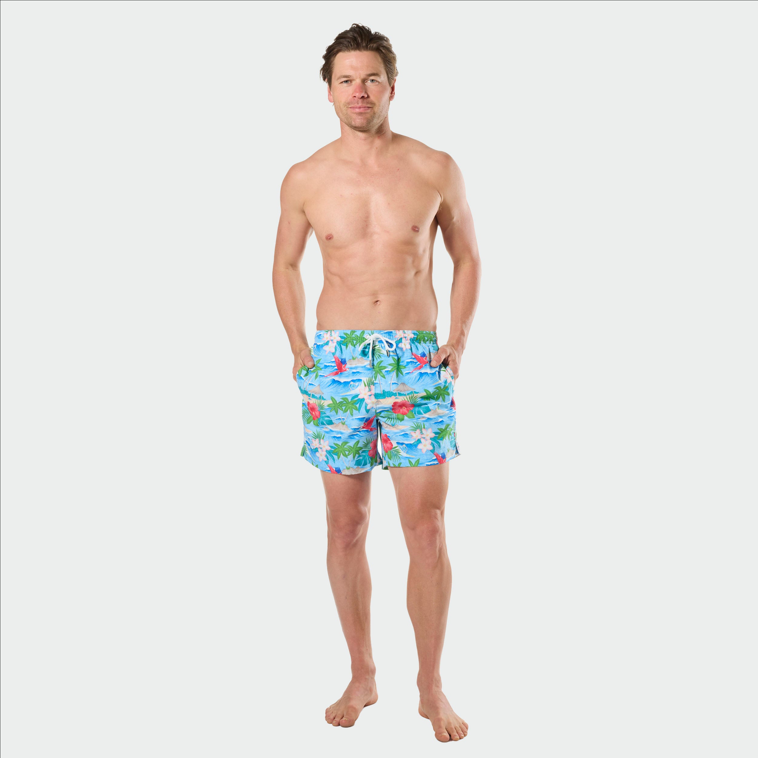 Men's Retro Surf Swim Short 4