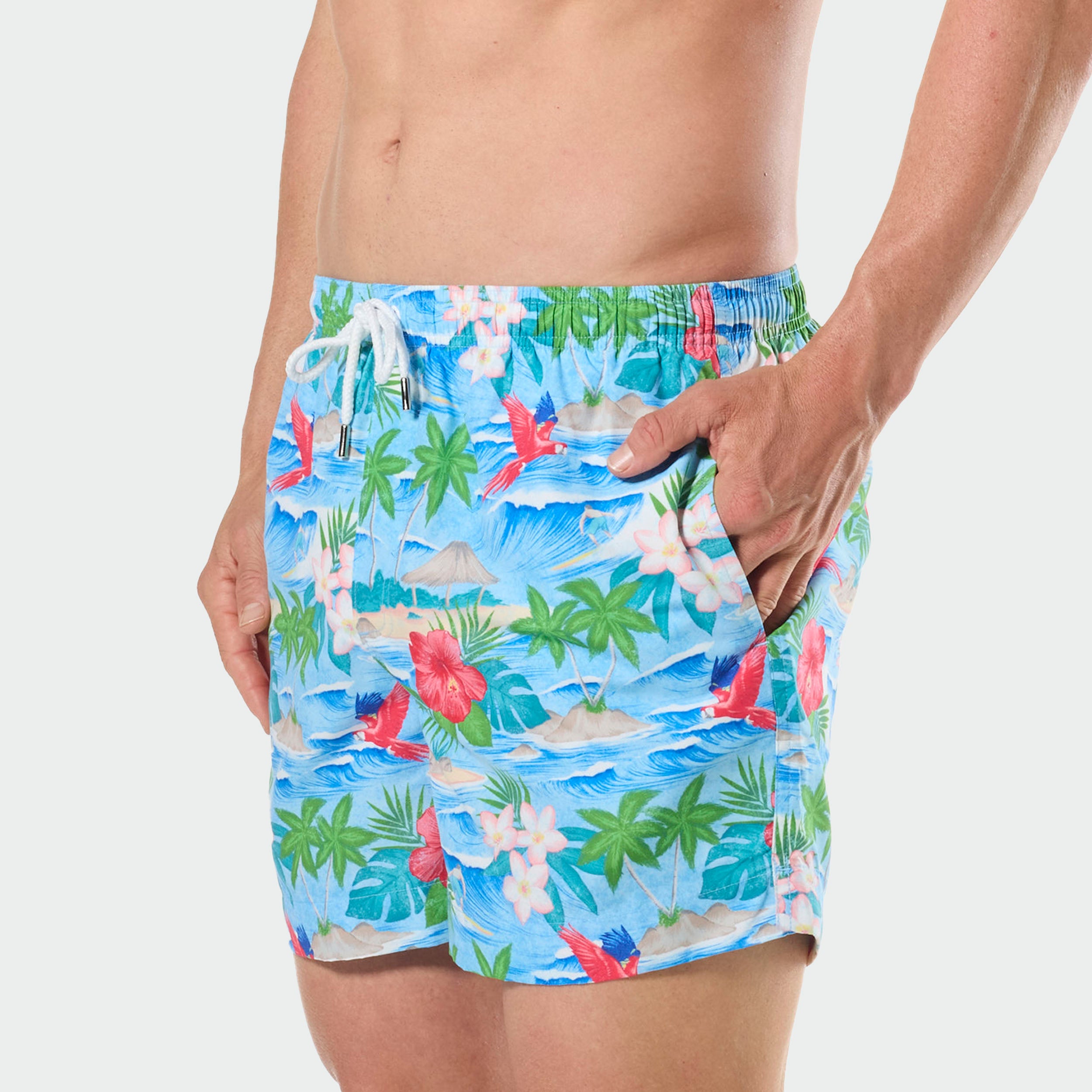 Men's Retro Surf Swim Short2