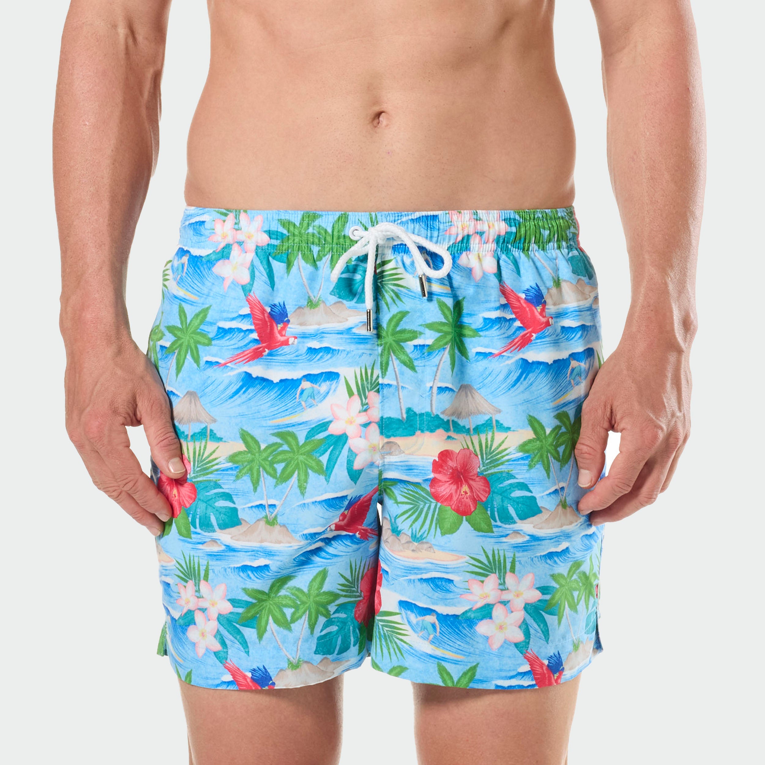 Men's Retro Surf Swim Short1