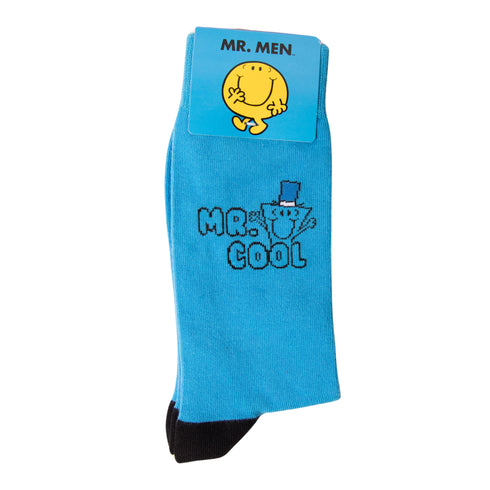 Men's Mr. Cool Cotton Crew Sock - Blue