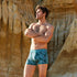 Men's Leaf Bamboo Trunk - Forest Green