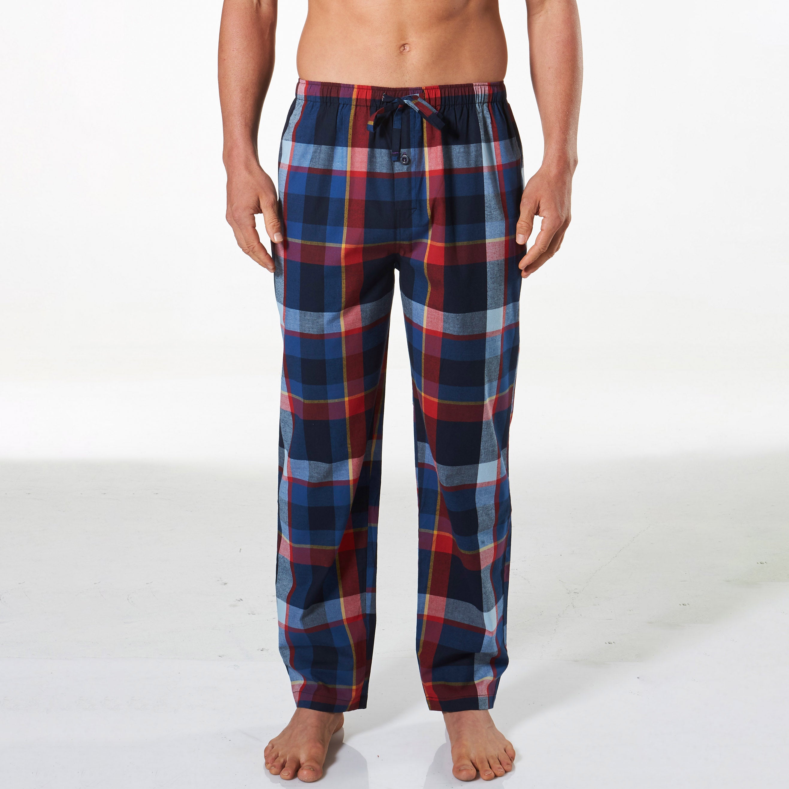 Men's British Check Cotton Pyjama Pant - Image 1