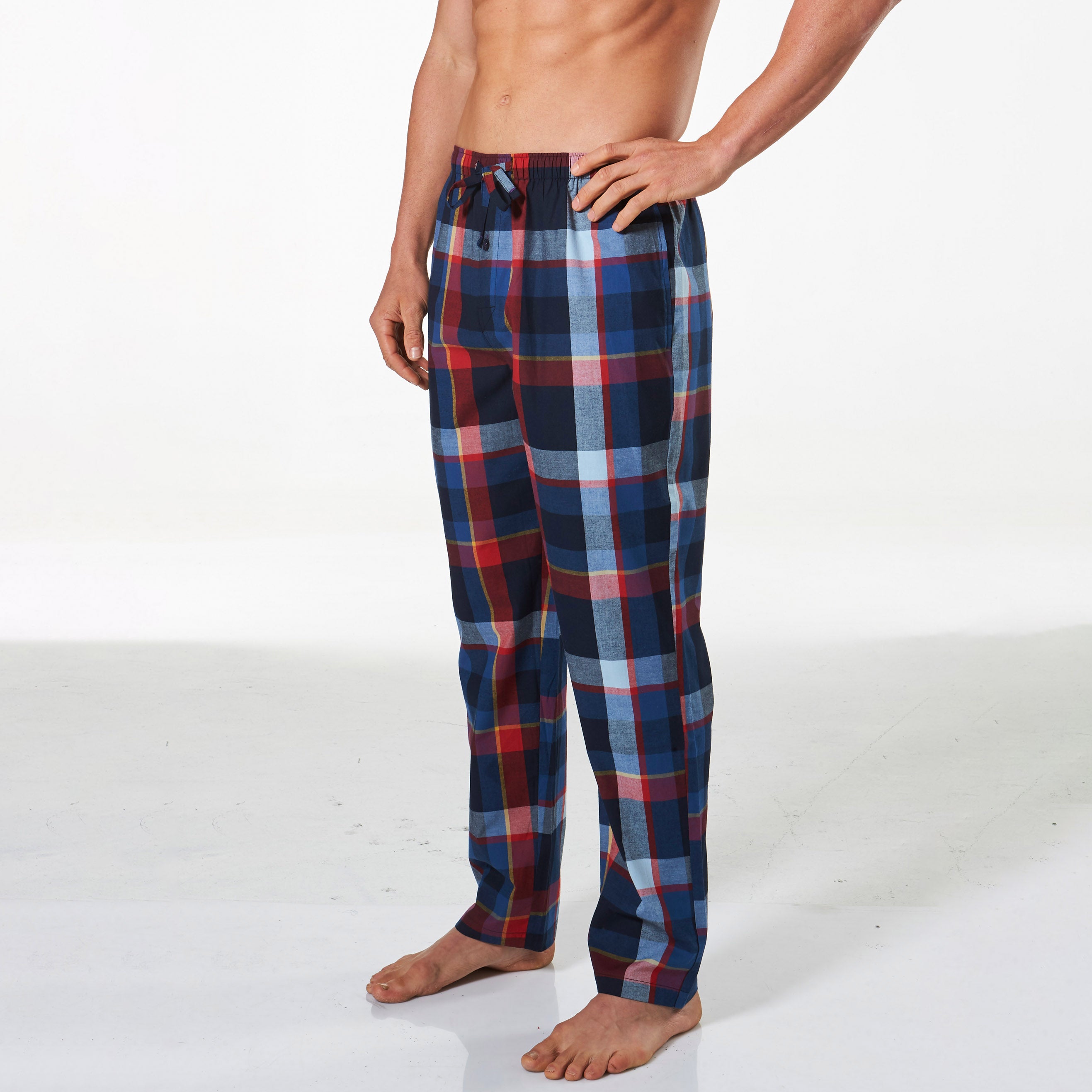 Men's British Check Cotton Pyjama Pant - Image 2