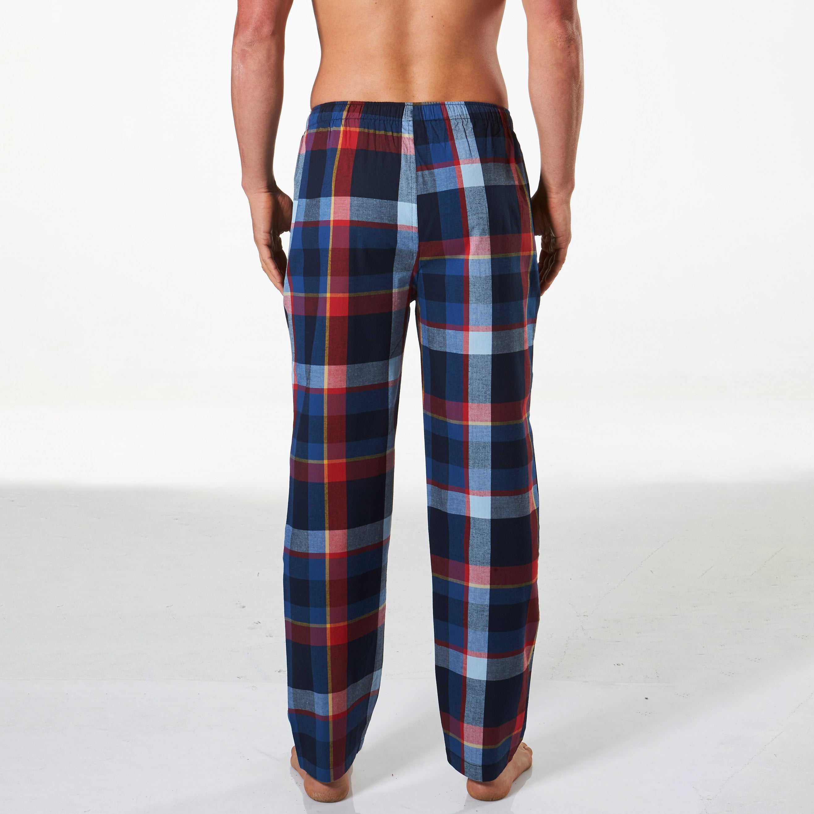 Men's British Check Cotton Pyjama Pant - Image 3