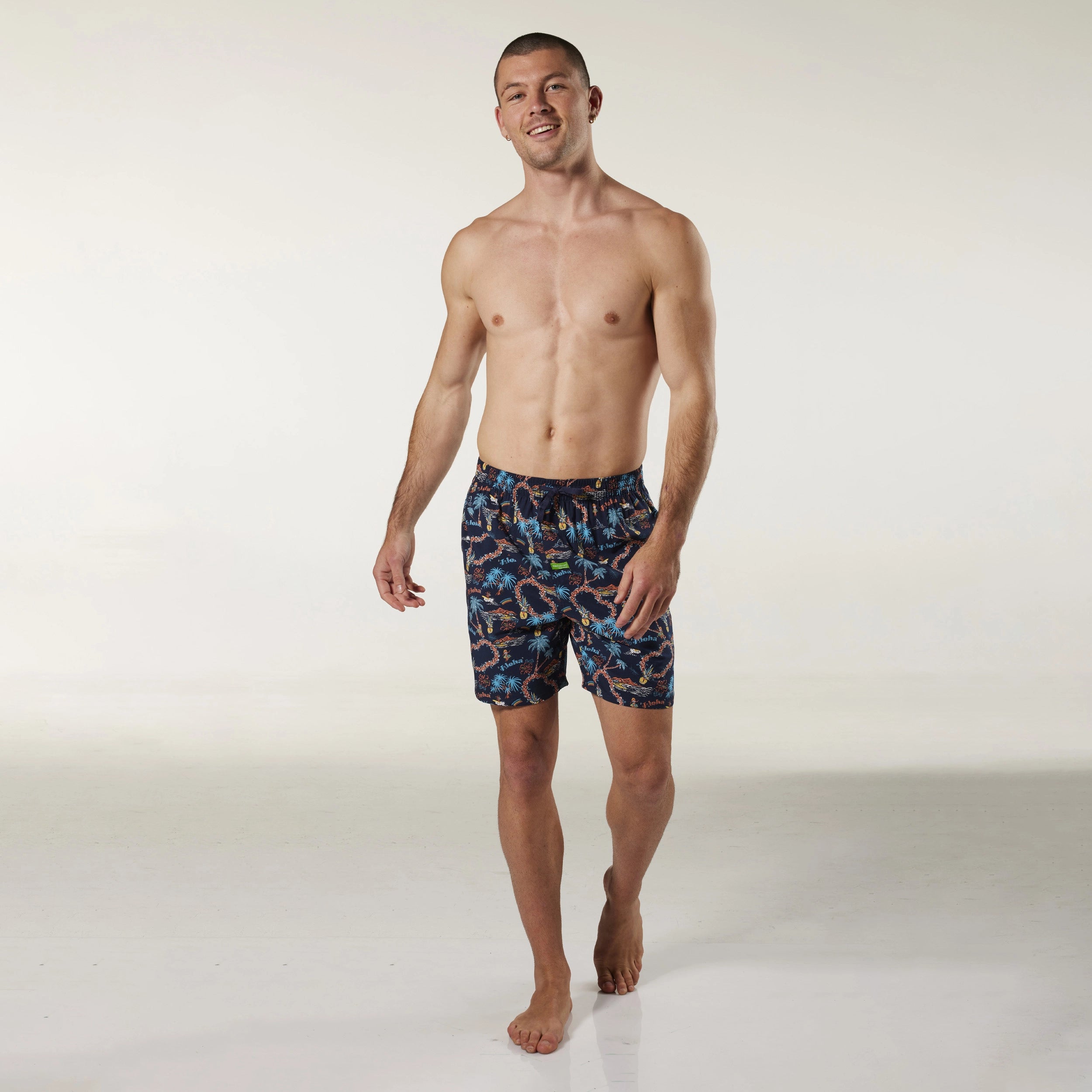 Men's Aloha Bamboo Sleep Short Image 3