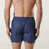 Men's Linen Blend Boxer Short - Denim