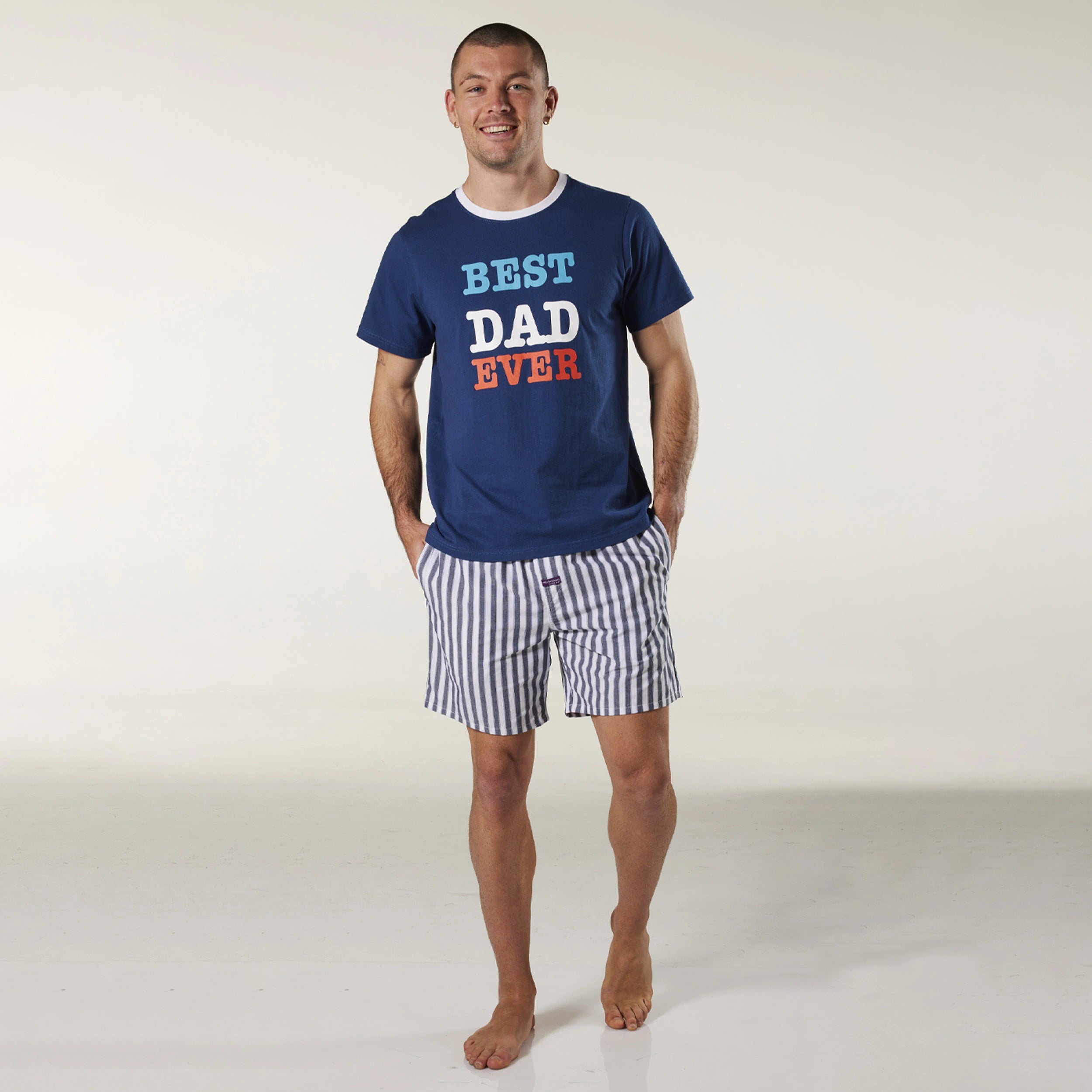 Mitch Dowd Mens Pyjama Set Best Dad Ever Shop Online Today