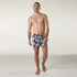 Men's Batik Cotton Boxer Shorts 3 Pack - Denim