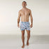Men's Hawaiian Charm Cotton Boxer Shorts 3 Pack - Blue & Navy