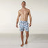 Men's Hawaiian Charm Cotton Sleep Shorts 2 Pack - Blue & Navy