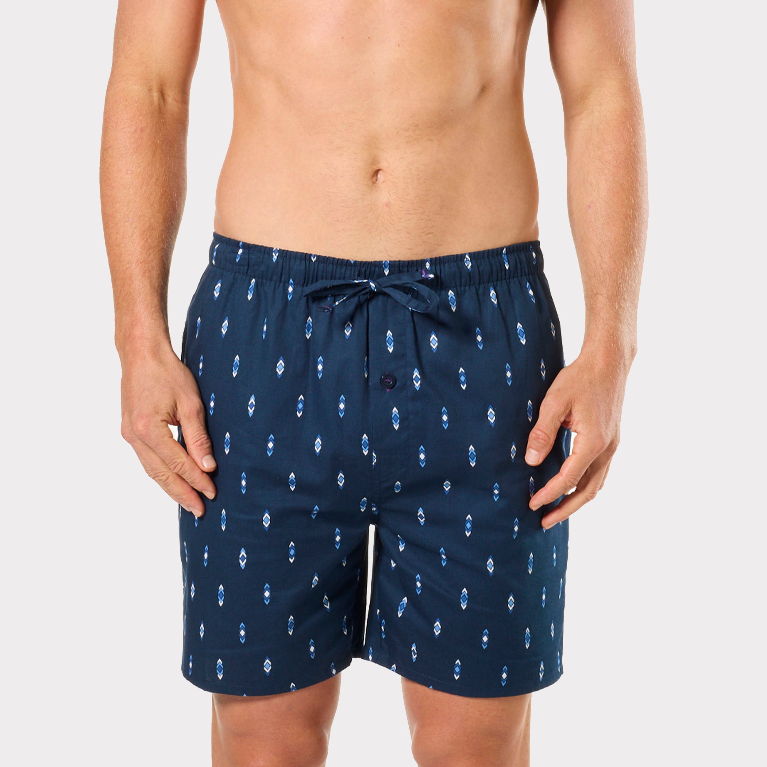 Men's Flint Cotton Sleep Short - Navy
