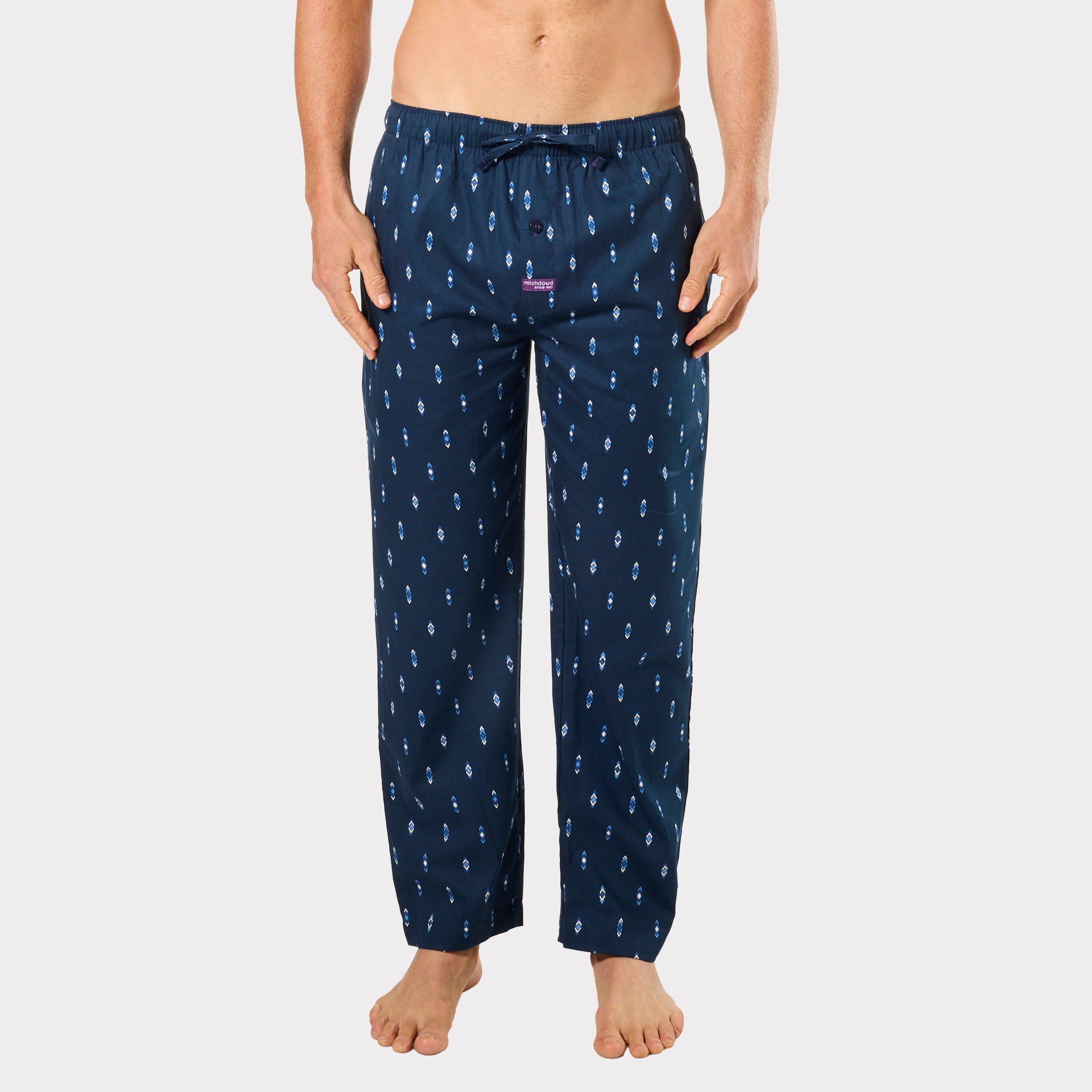 Men's Flint Cotton Sleep Pant - Navy