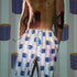 Men's Coffee Stripe Bamboo Flannel Sleep Pant - Cream