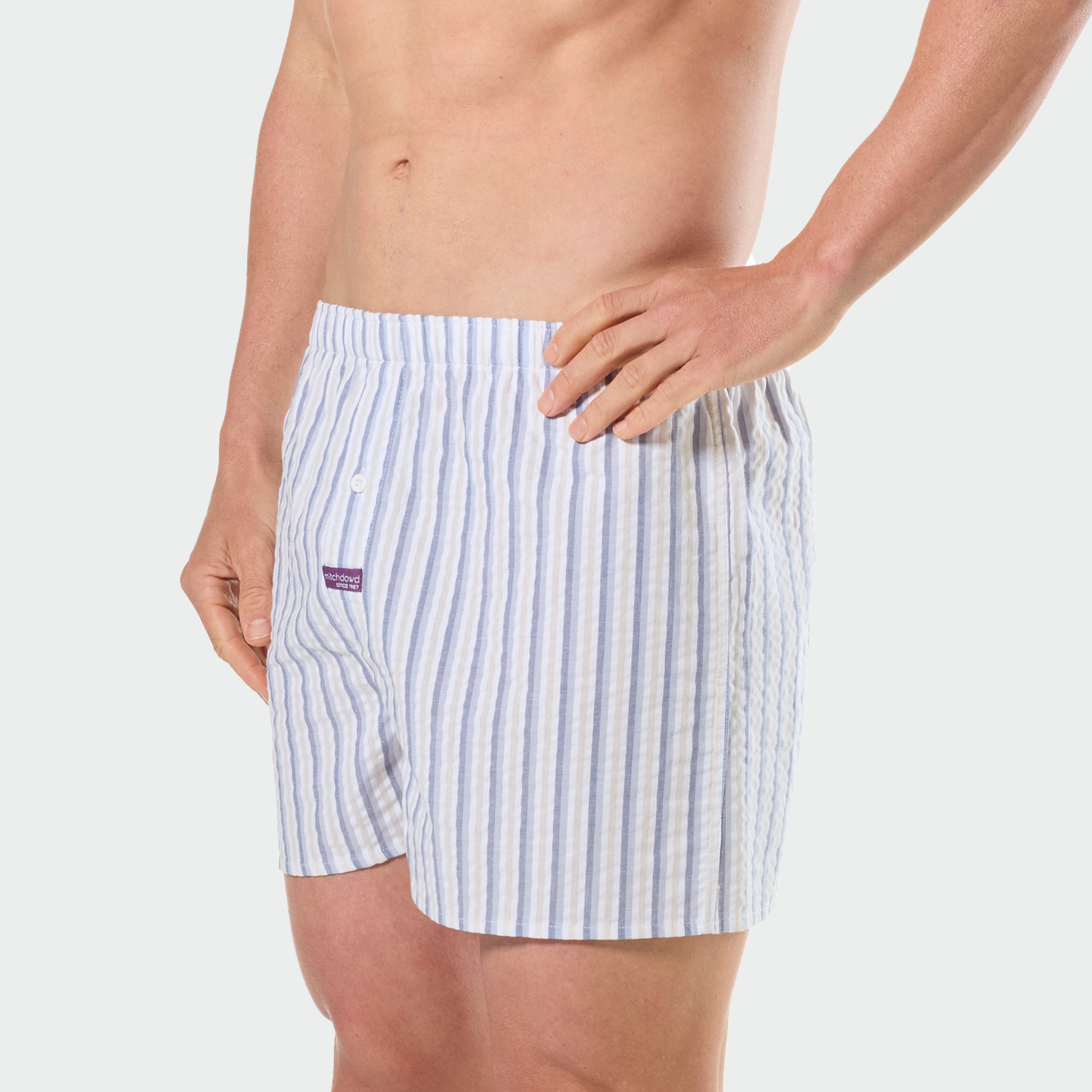 Men’s 3 Pack Stripes Boxer Shorts
