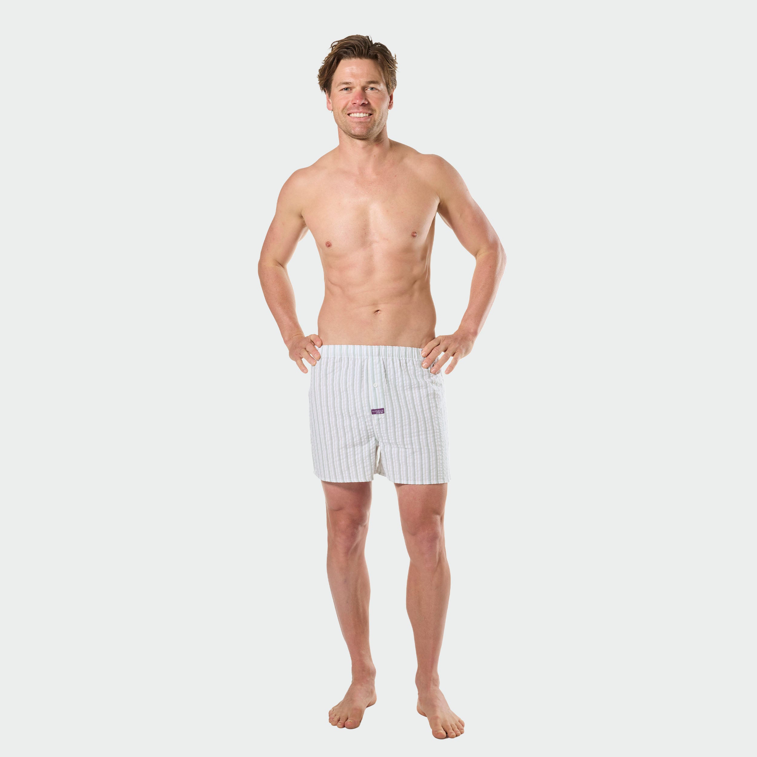 Men’s 3 Pack Stripes Boxer Shorts