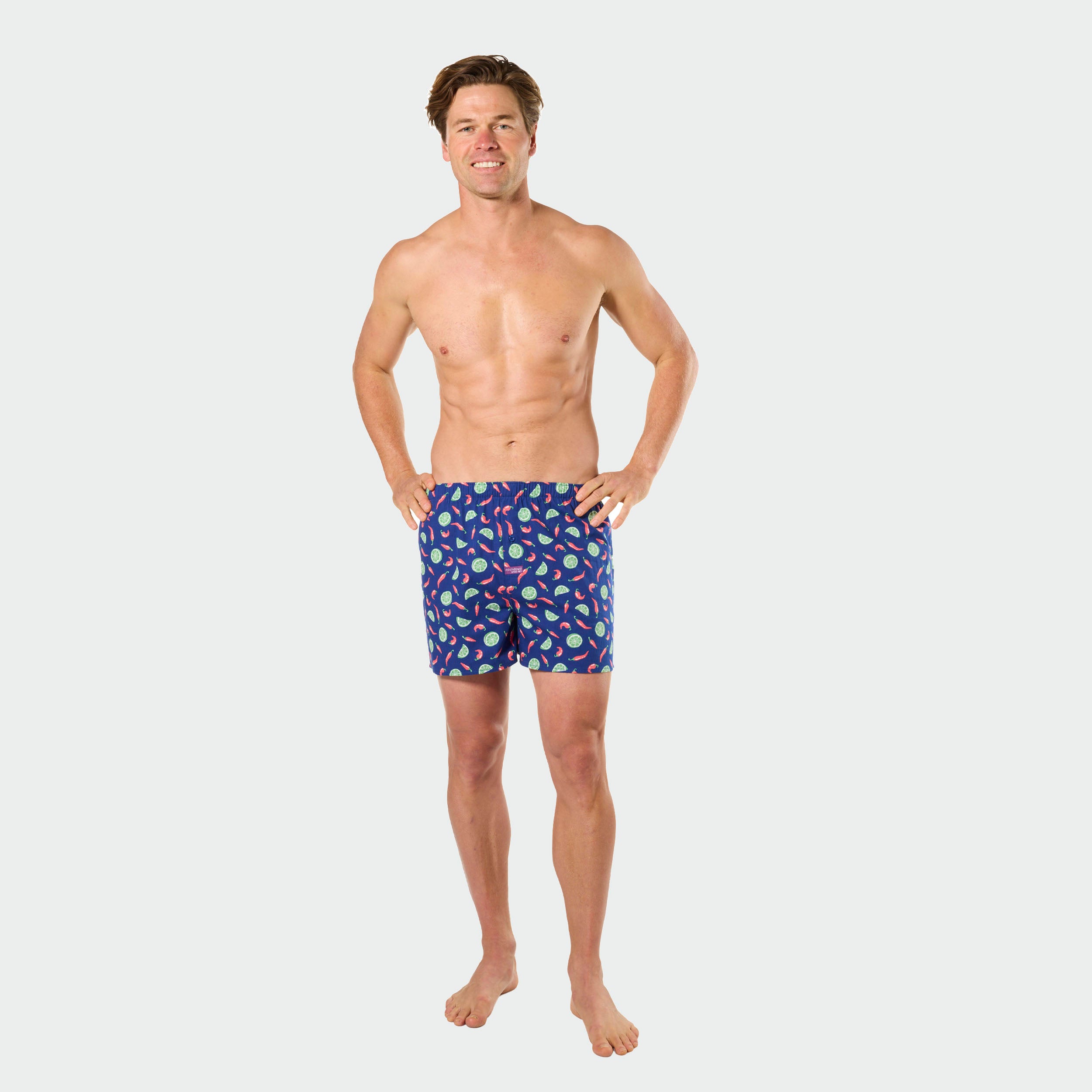 Mitch Dowd Men's Woven Boxer Shorts 3 Pack Tequila Design