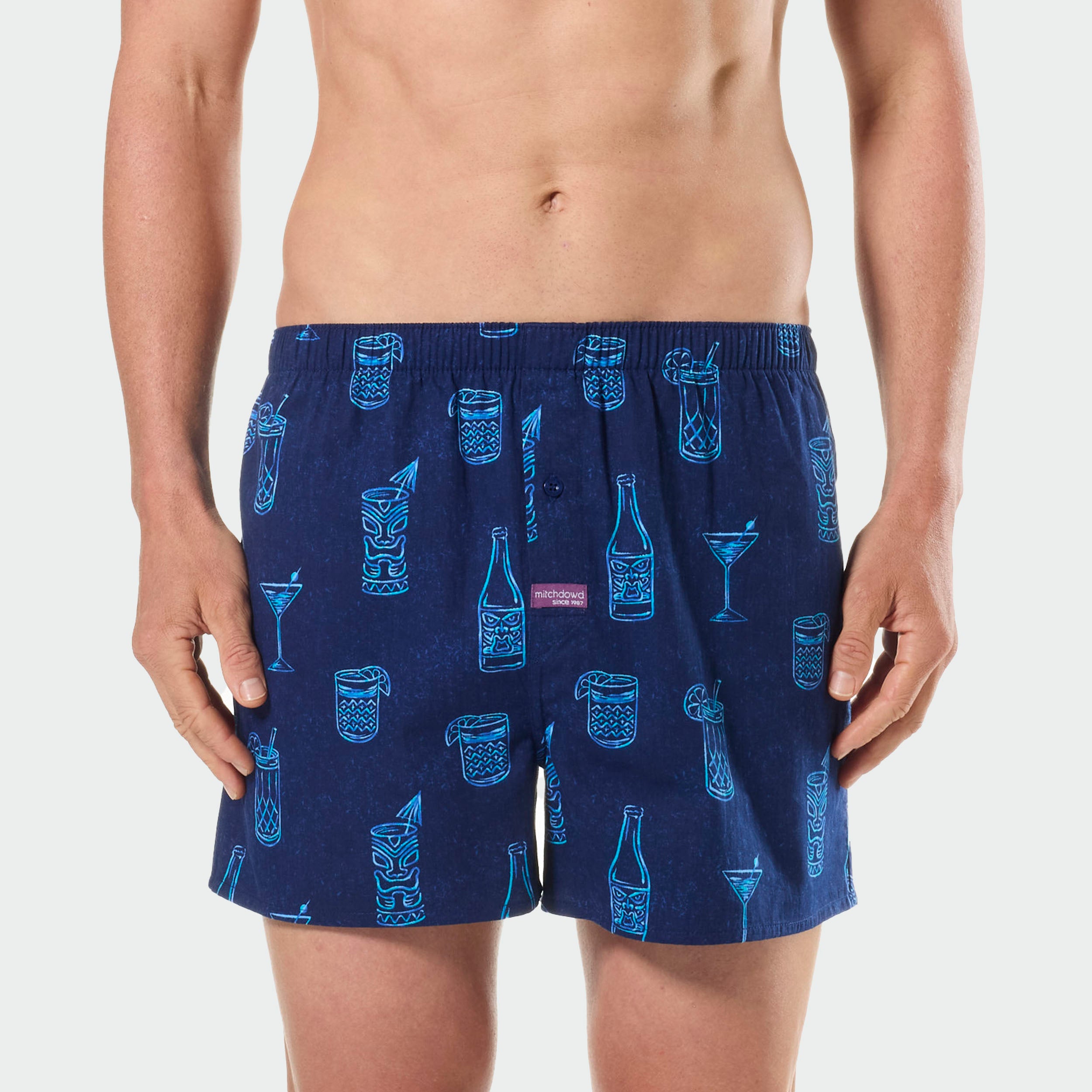 Mitchdowd Men’s Comfort Boxer Shorts 3 Pack