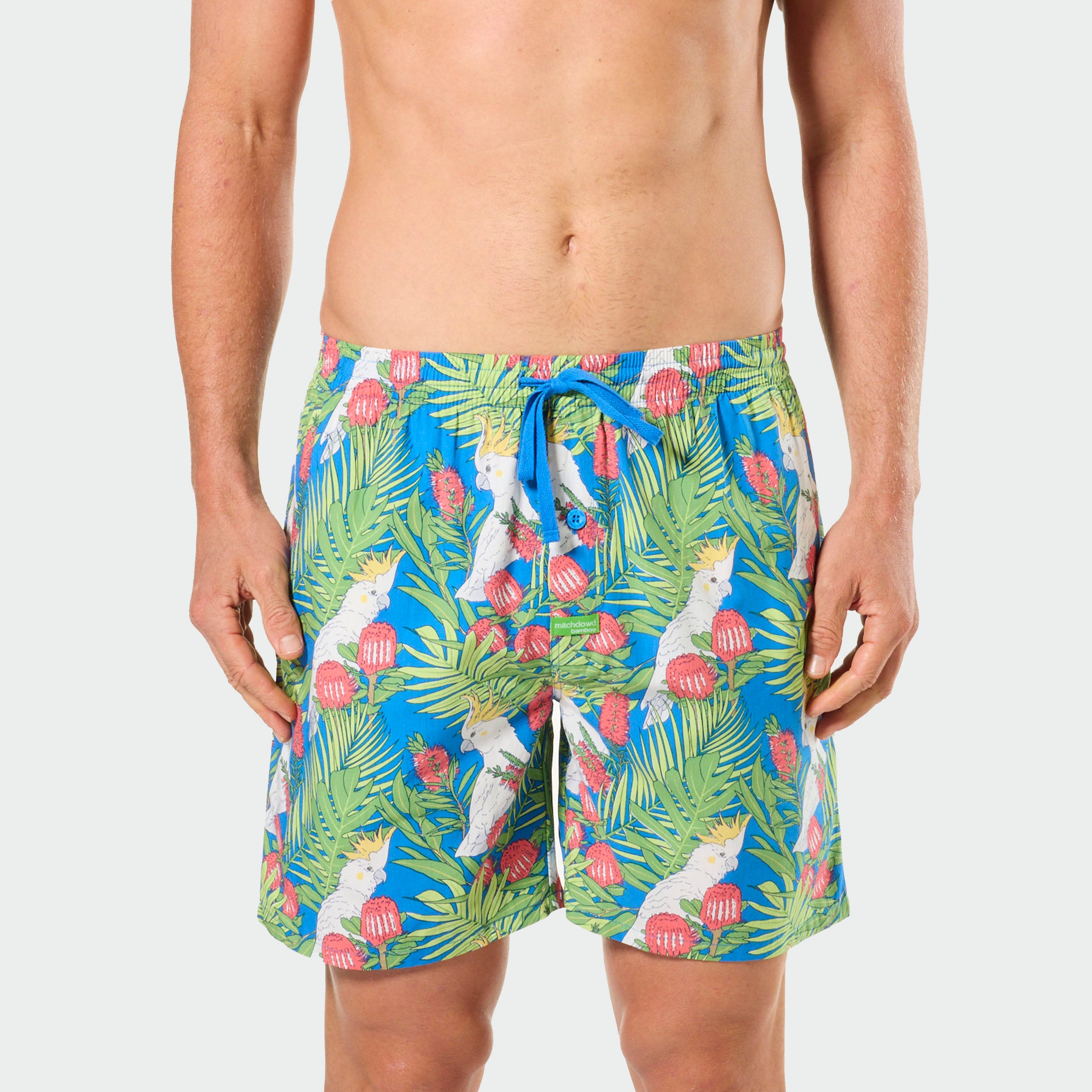 Mitch Dowd Men’s Woven Cotton Boxer Shorts