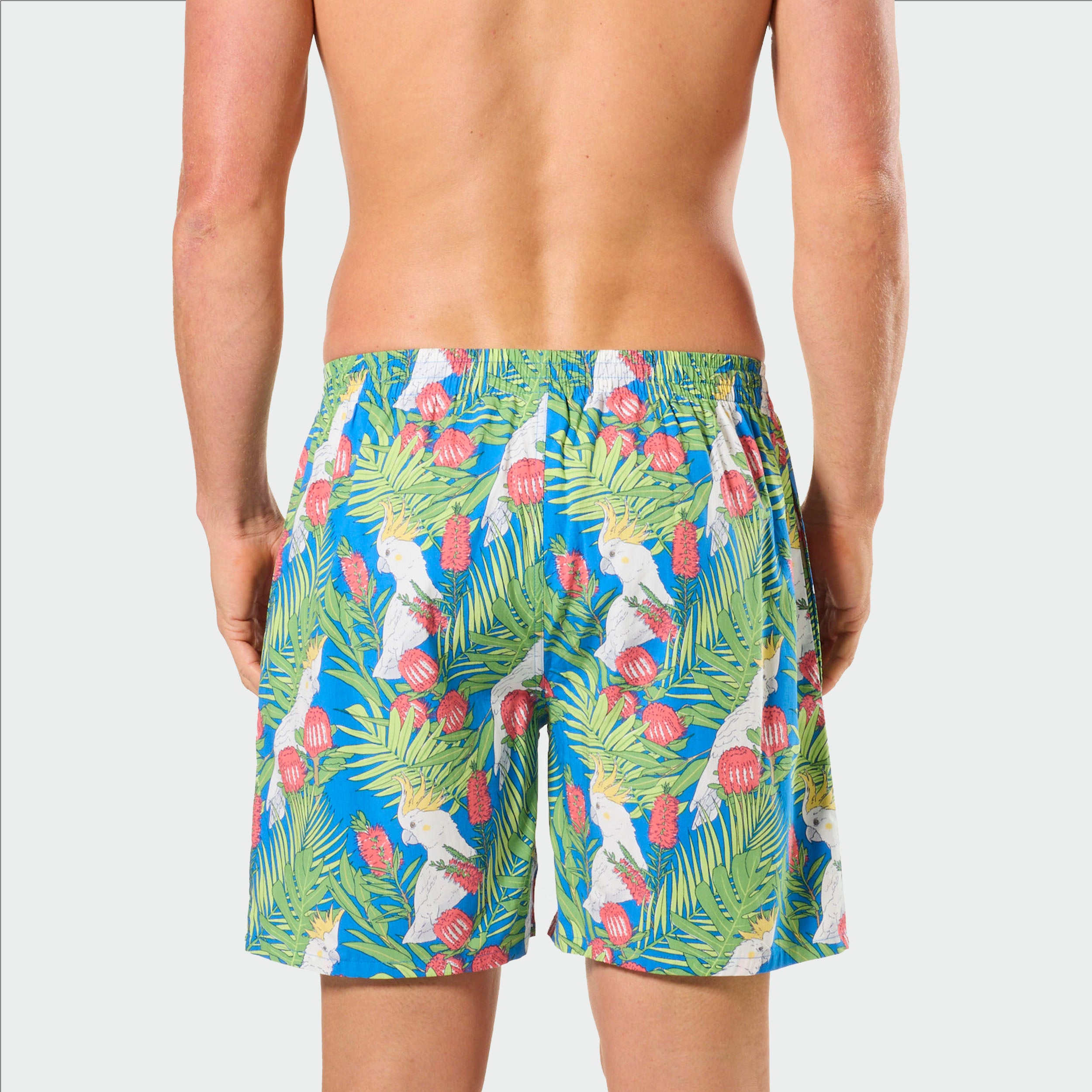 Mitch Dowd Men’s Woven Cotton Boxer Shorts
