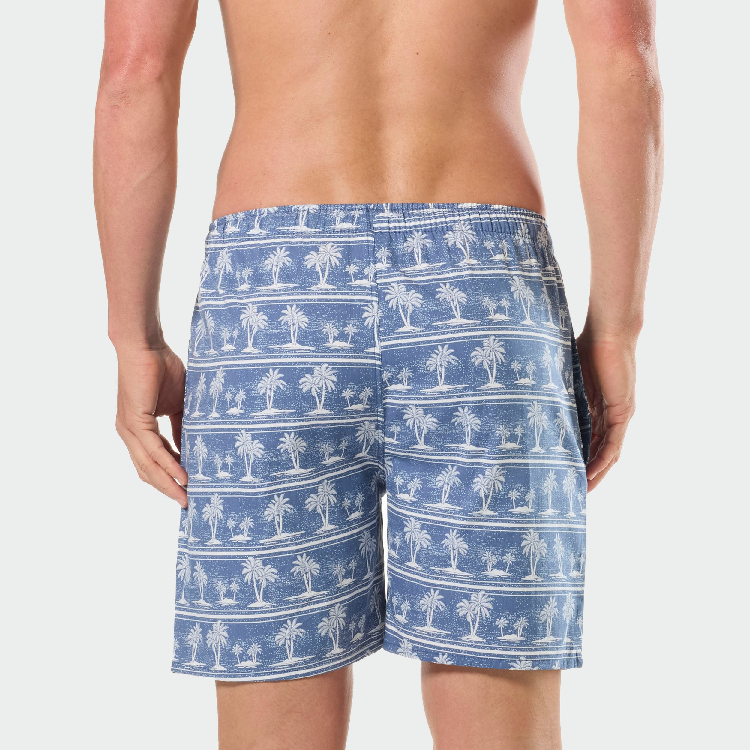 Mitchdowd Mens Maui 2 Pack Sleep Shorts – Cotton Lounge Shorts