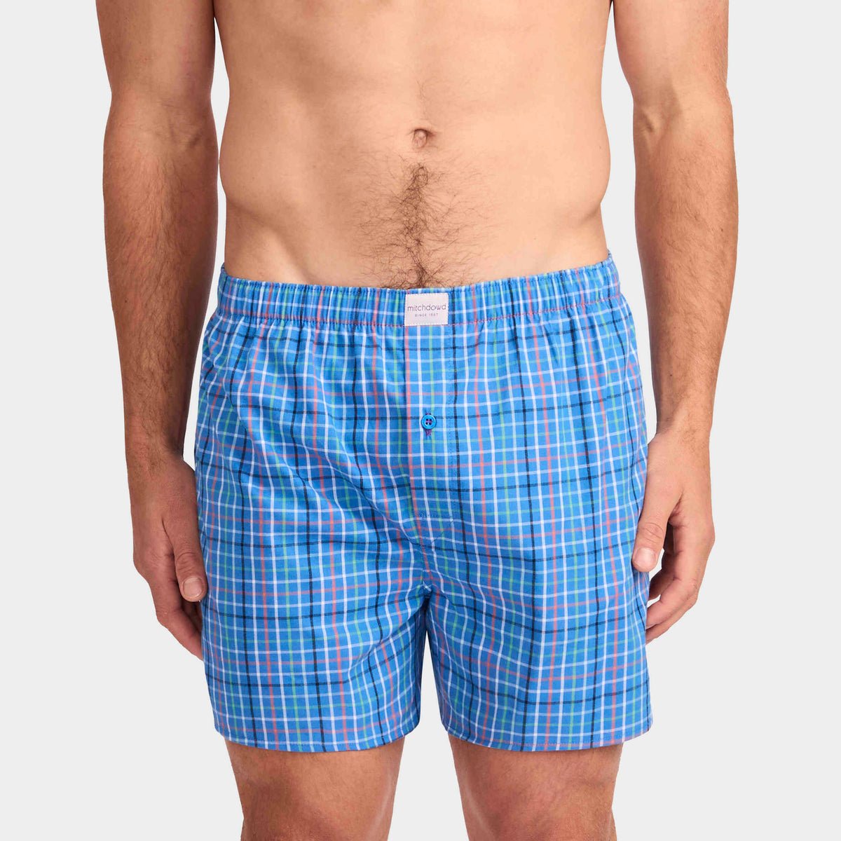 Mitchdowd Men's Summer Dreams Cotton Boxer Shorts 5 Pack