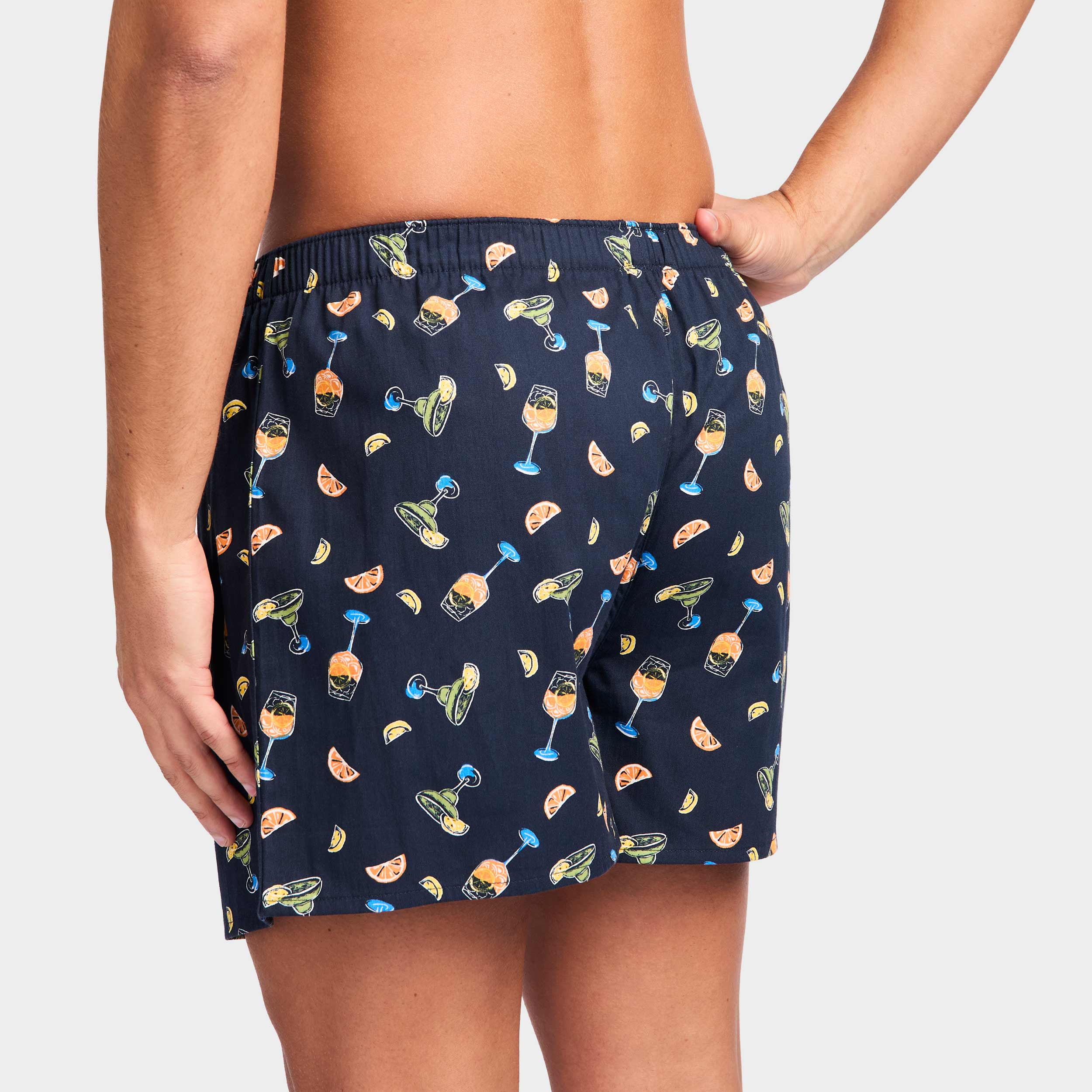 Mitchdowd Men’s La Dolce Vita Cotton Boxer Shorts 3 Pack