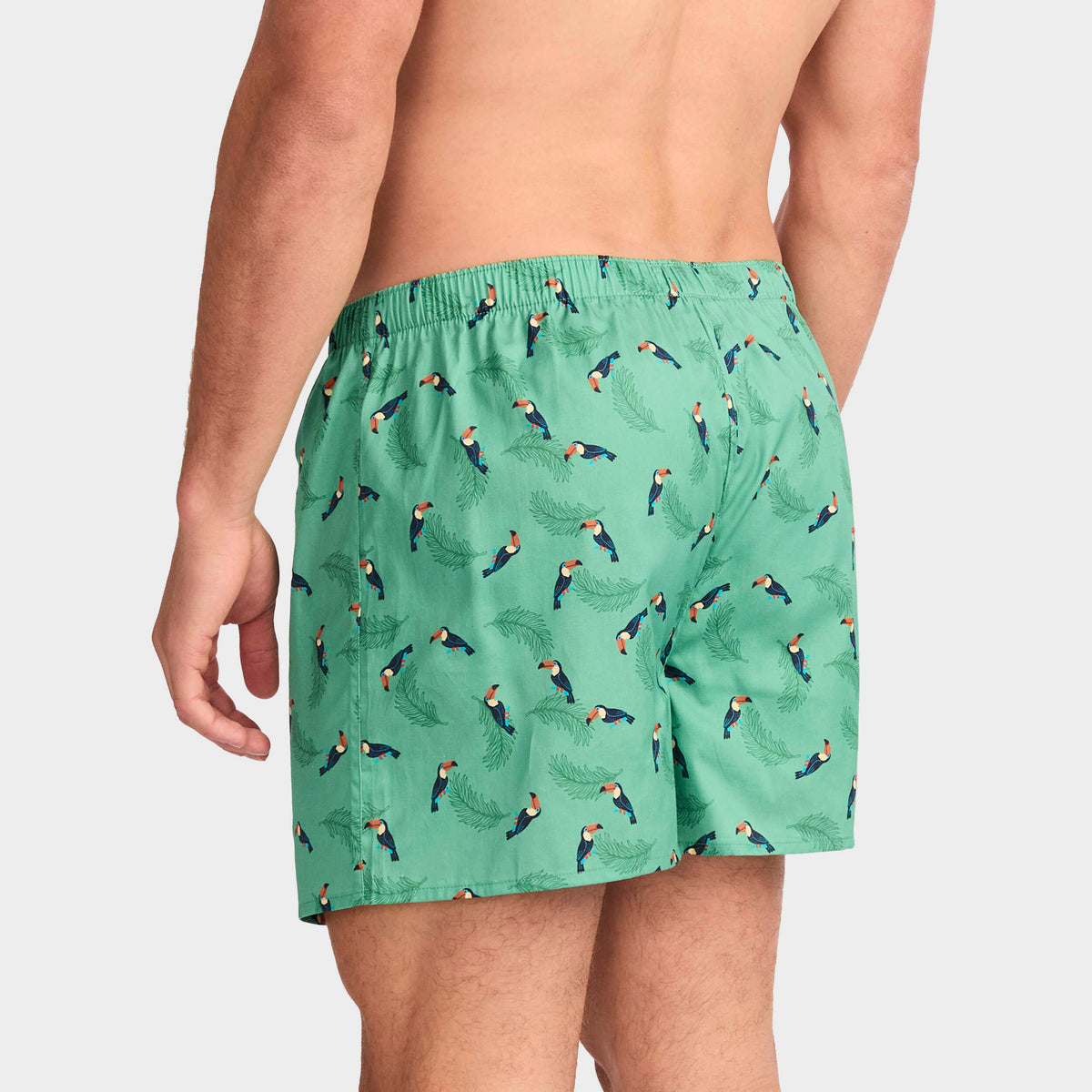 Mitchdowd Men's Jungle Juice Cotton Boxer Shorts 3 Pack