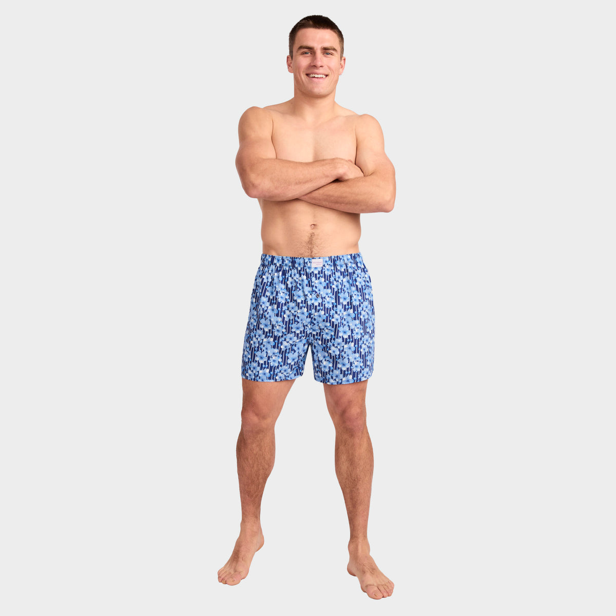 Mitchdowd Men's Blossoms Bamboo Boxer Shorts
