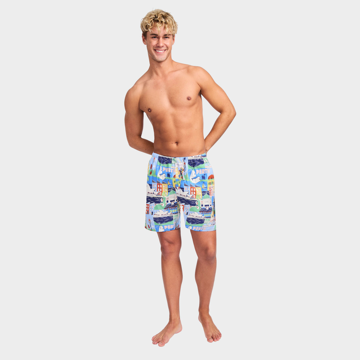 Mitchdowd Men's City Side Bamboo Sleep Short