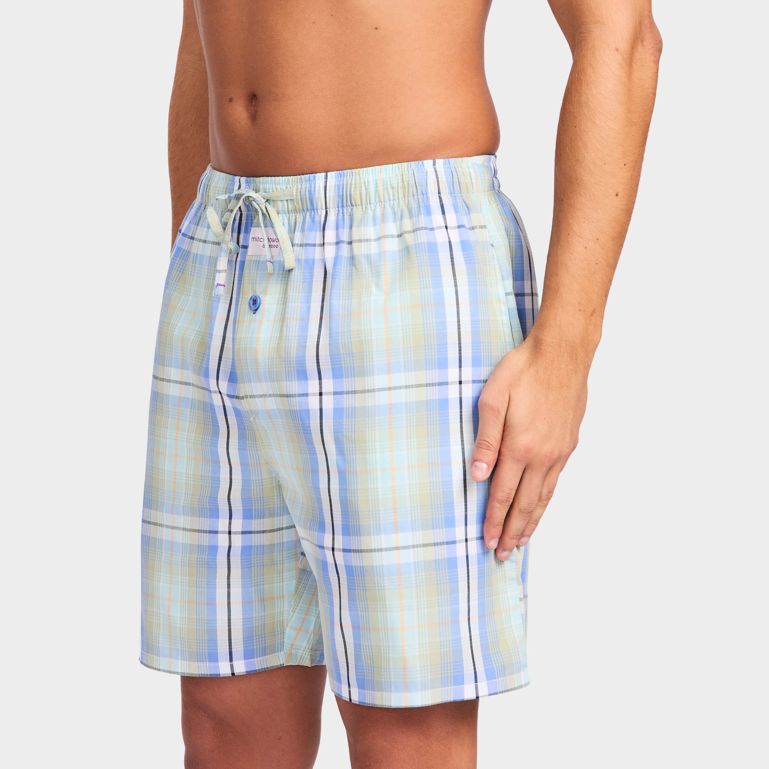 Mitchdowd Men’s Summer Dawn Bamboo Sleep Shorts