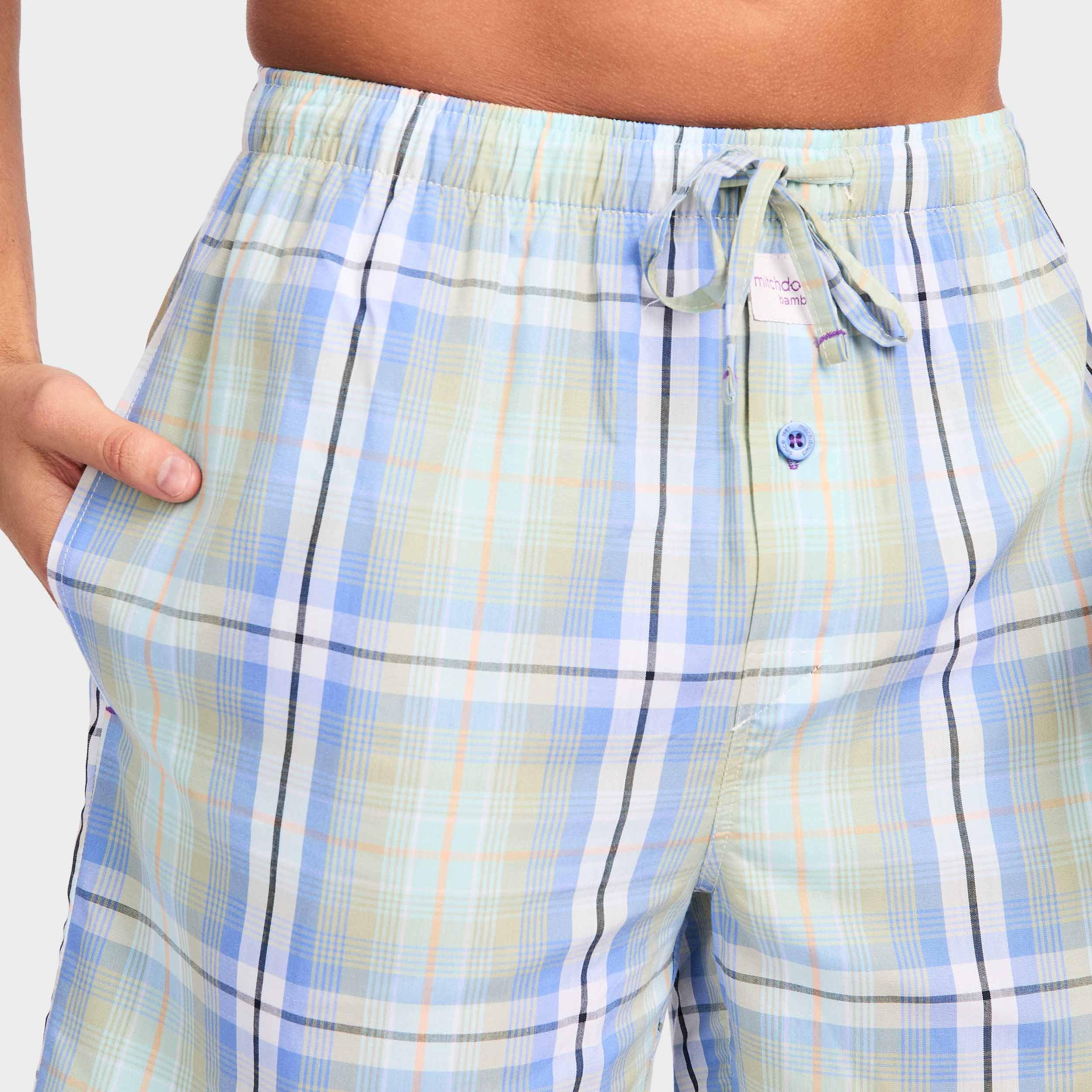 Mitchdowd Men’s Summer Dawn Bamboo Sleep Shorts