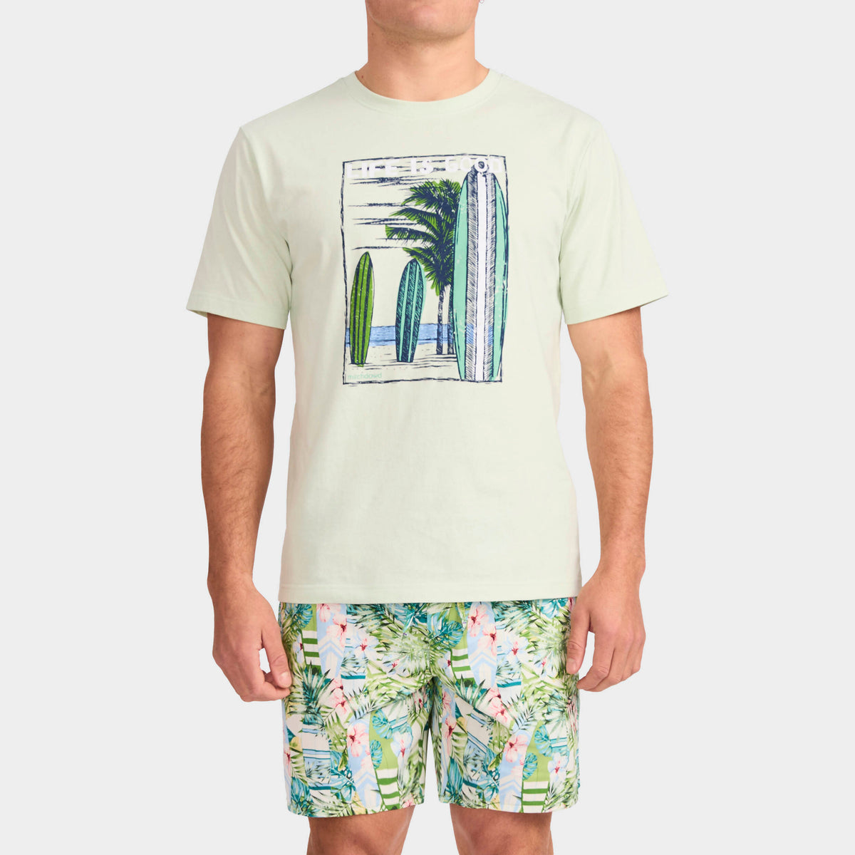 Mitchdowd Men's Life Is Good Cotton Pyjama Set