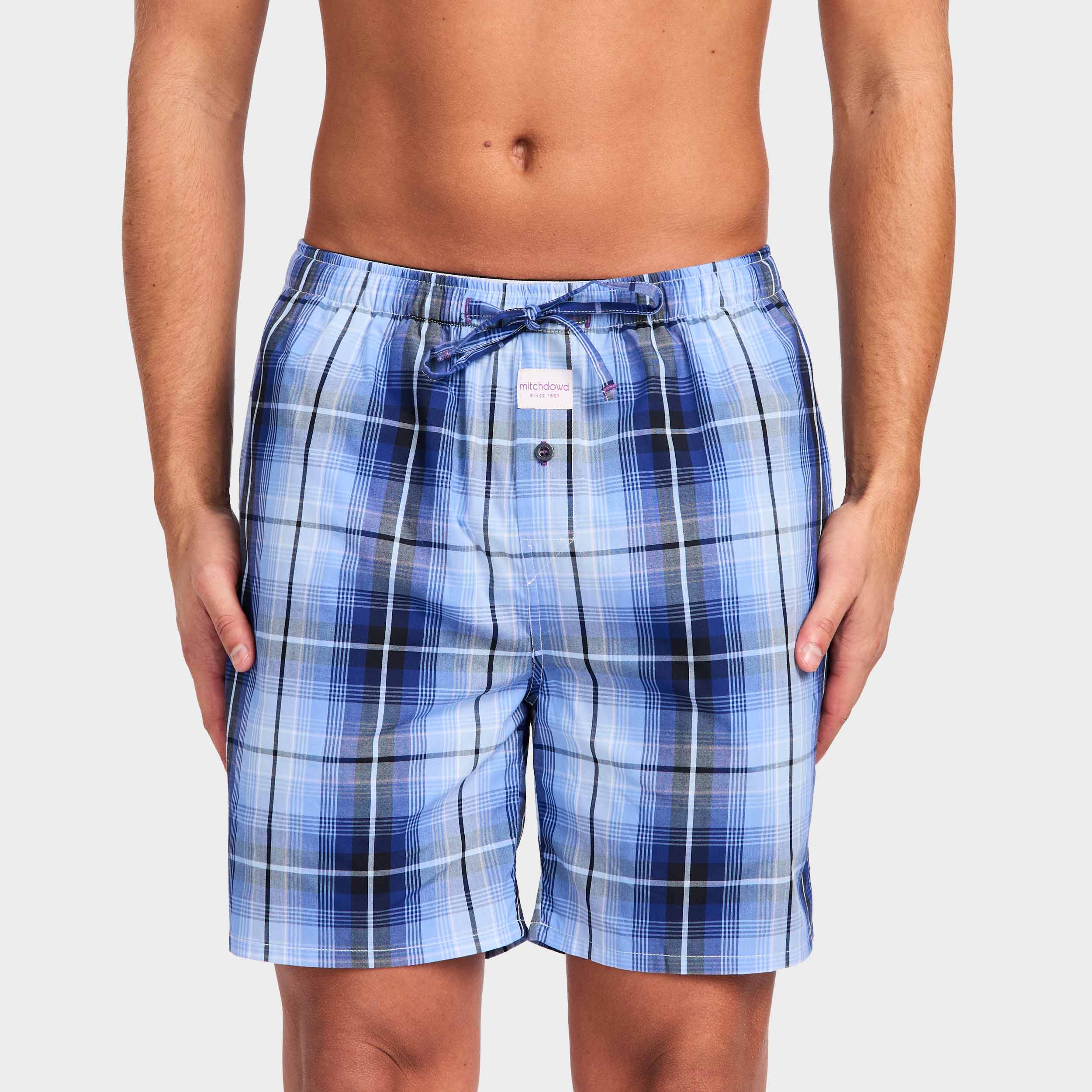 Mitchdowd Men’s West Coast Cotton Sleep Shorts