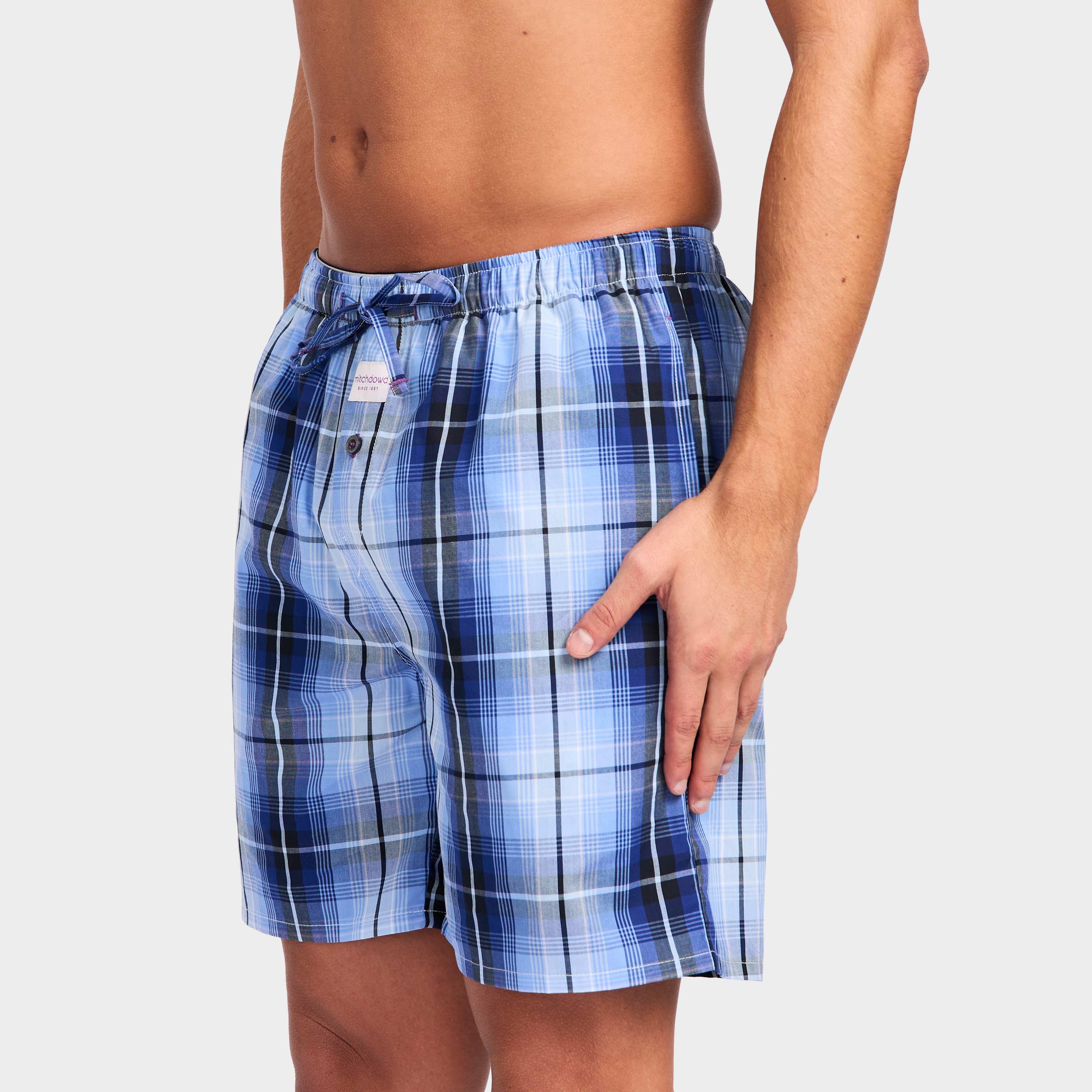 Mitchdowd Men’s West Coast Cotton Sleep Shorts
