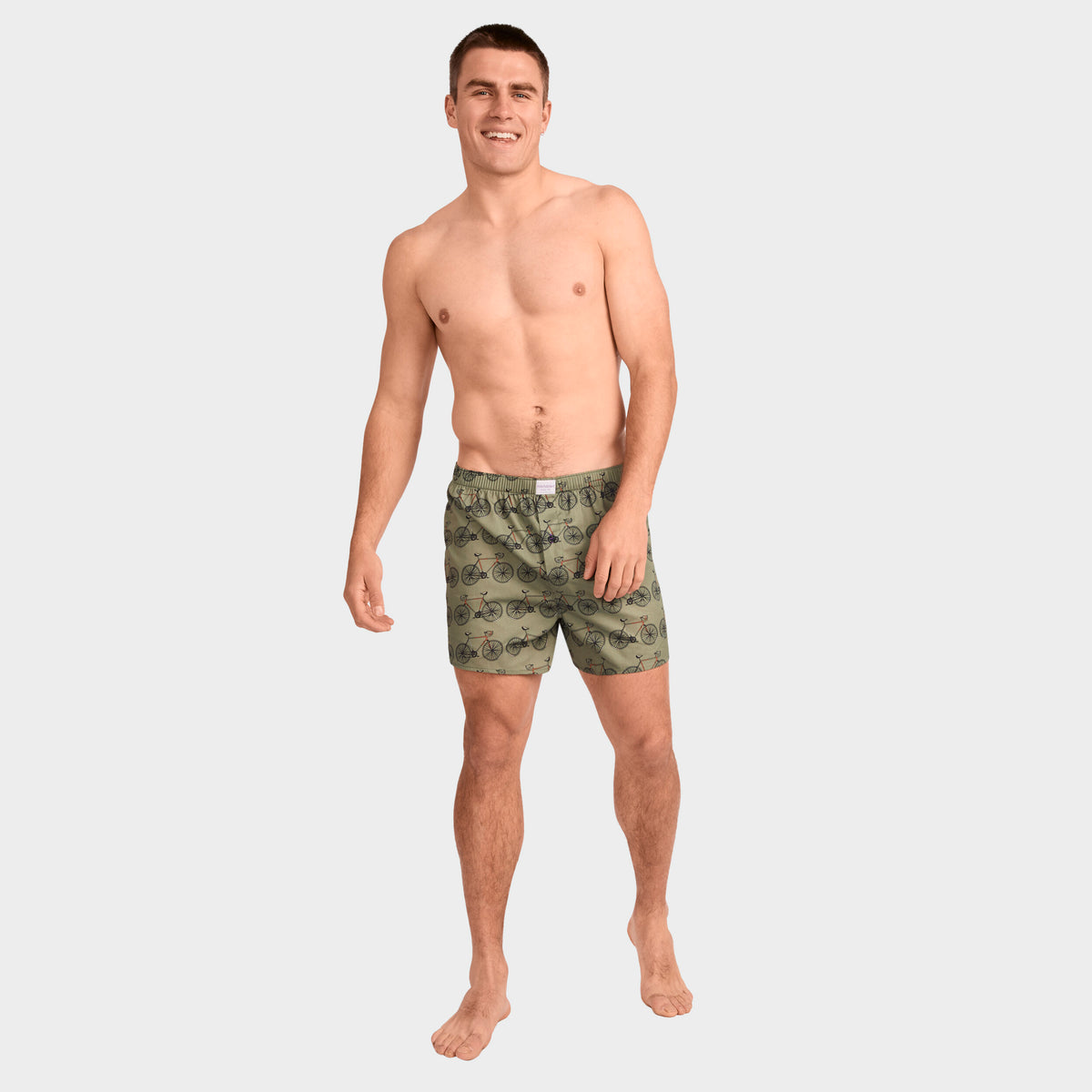Mitchdowd Men's Boxed Bike Boxer Short with Multi Tool
