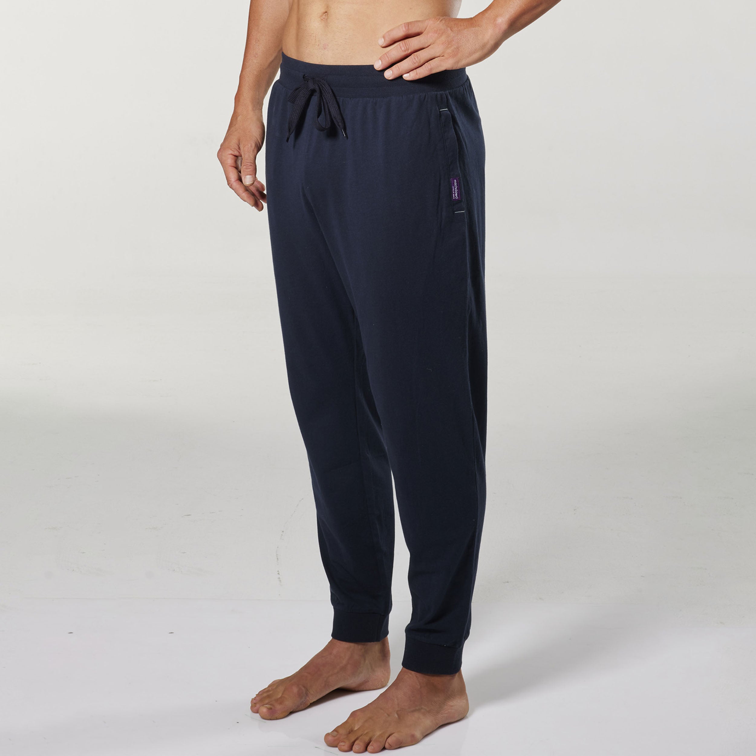 Men's Classic Cotton Sleep Pant - Navy - Image 2